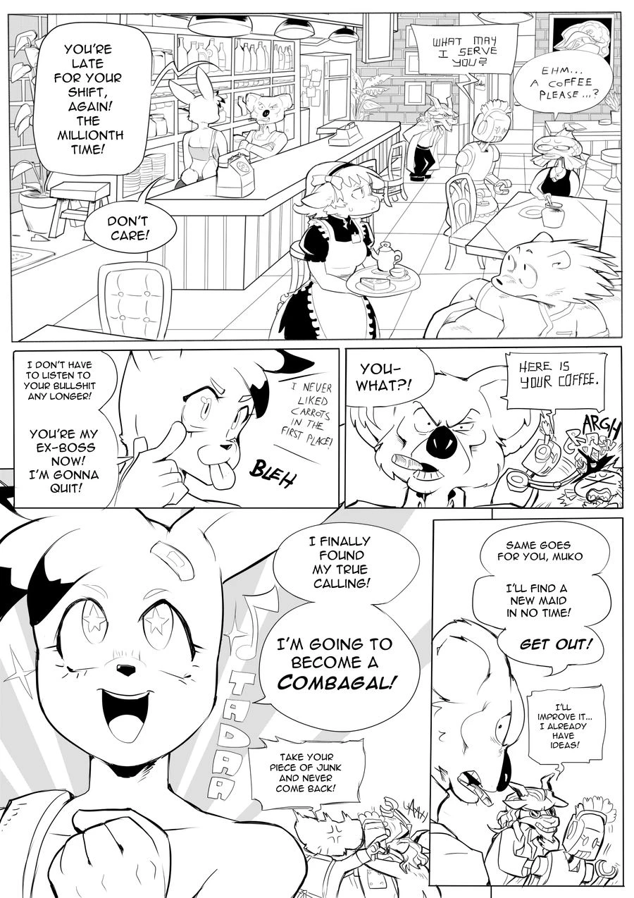 Furry Fight Chronicles 1-4 porn comic picture 22