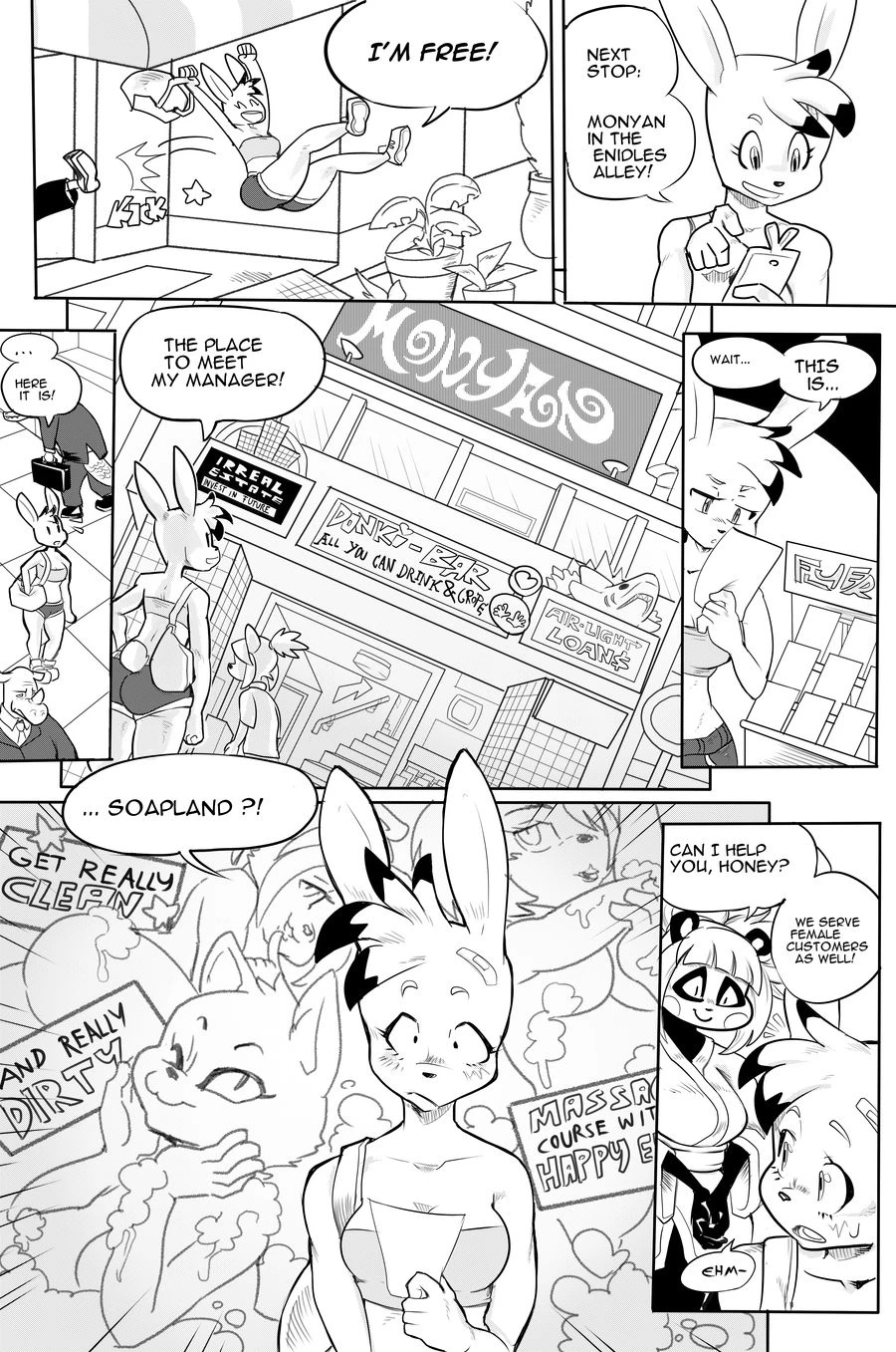 Furry Fight Chronicles 1-4 porn comic picture 23