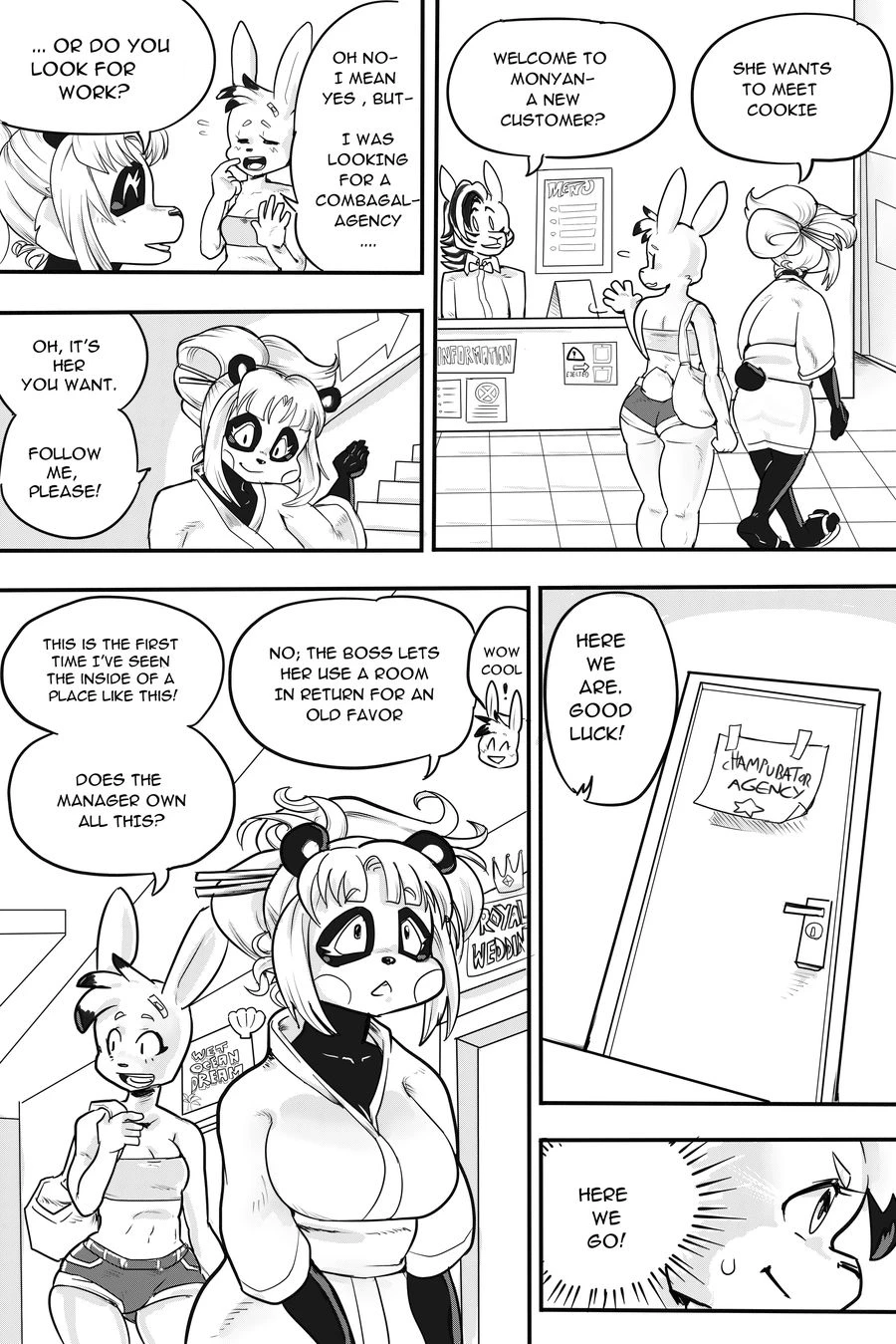 Furry Fight Chronicles 1-4 porn comic picture 24