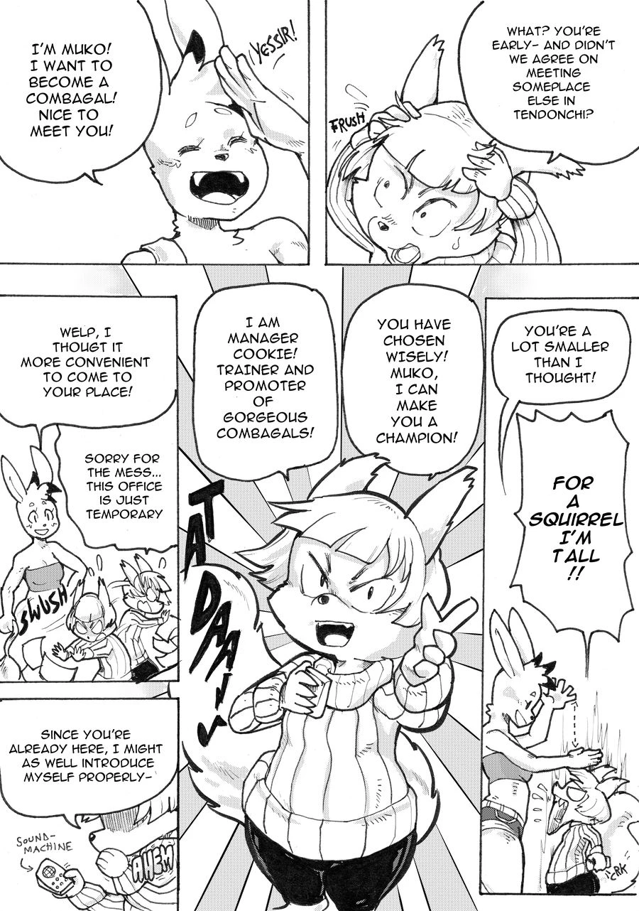 Furry Fight Chronicles 1-4 porn comic picture 26