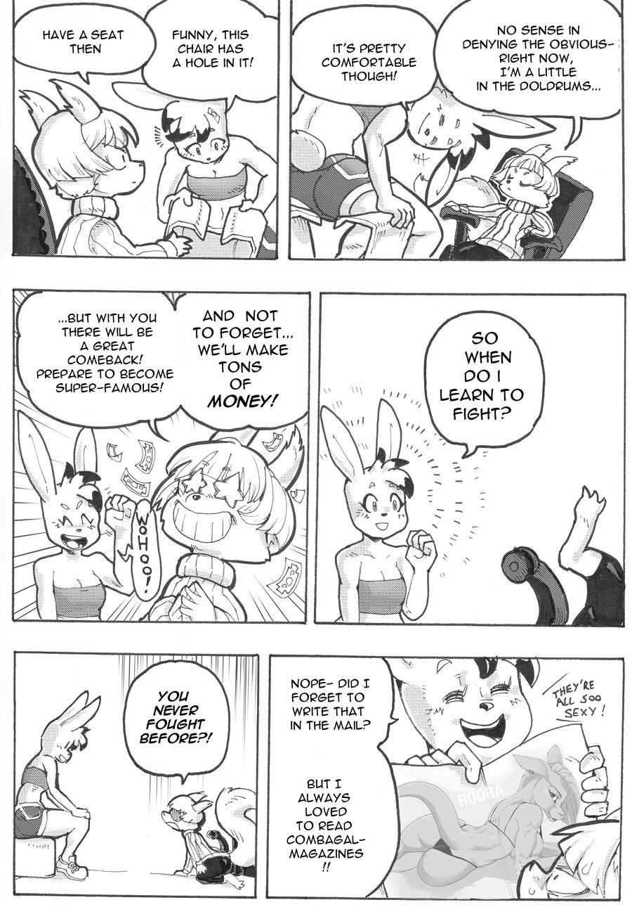Furry Fight Chronicles 1-4 porn comic picture 27
