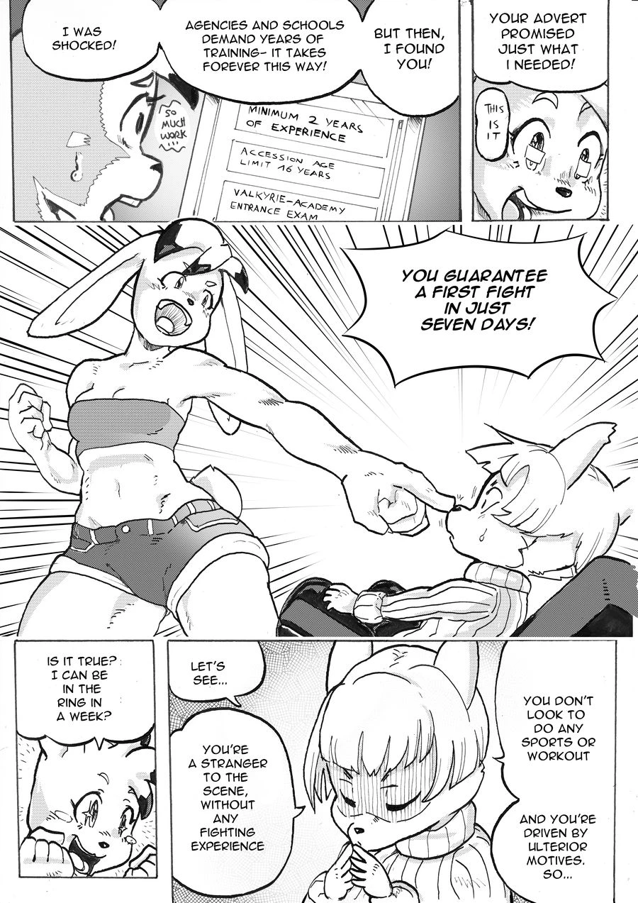 Furry Fight Chronicles 1-4 porn comic picture 30