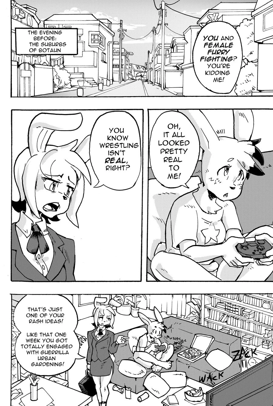 Furry Fight Chronicles 1-4 porn comic picture 42
