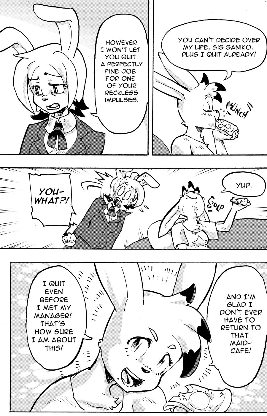 Furry Fight Chronicles 1-4 porn comic picture 43