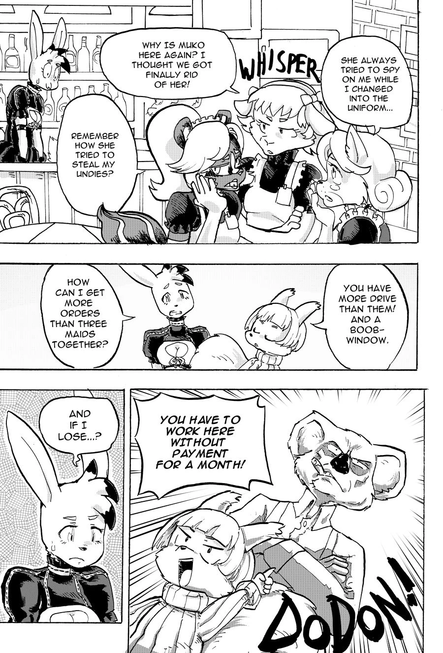 Furry Fight Chronicles 1-4 porn comic picture 46