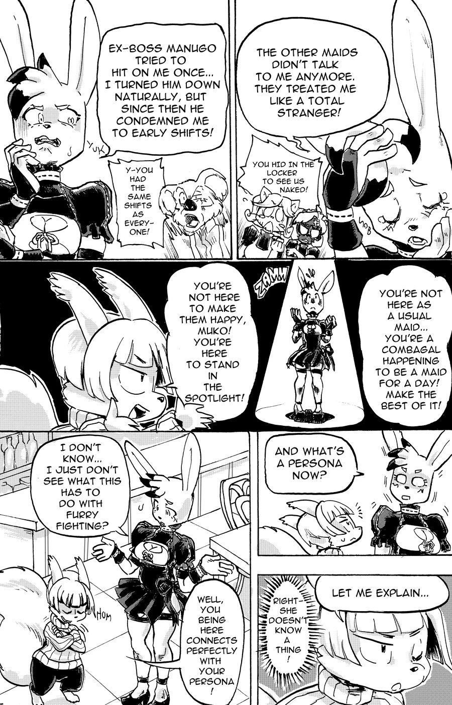 Furry Fight Chronicles 1-4 porn comic picture 48