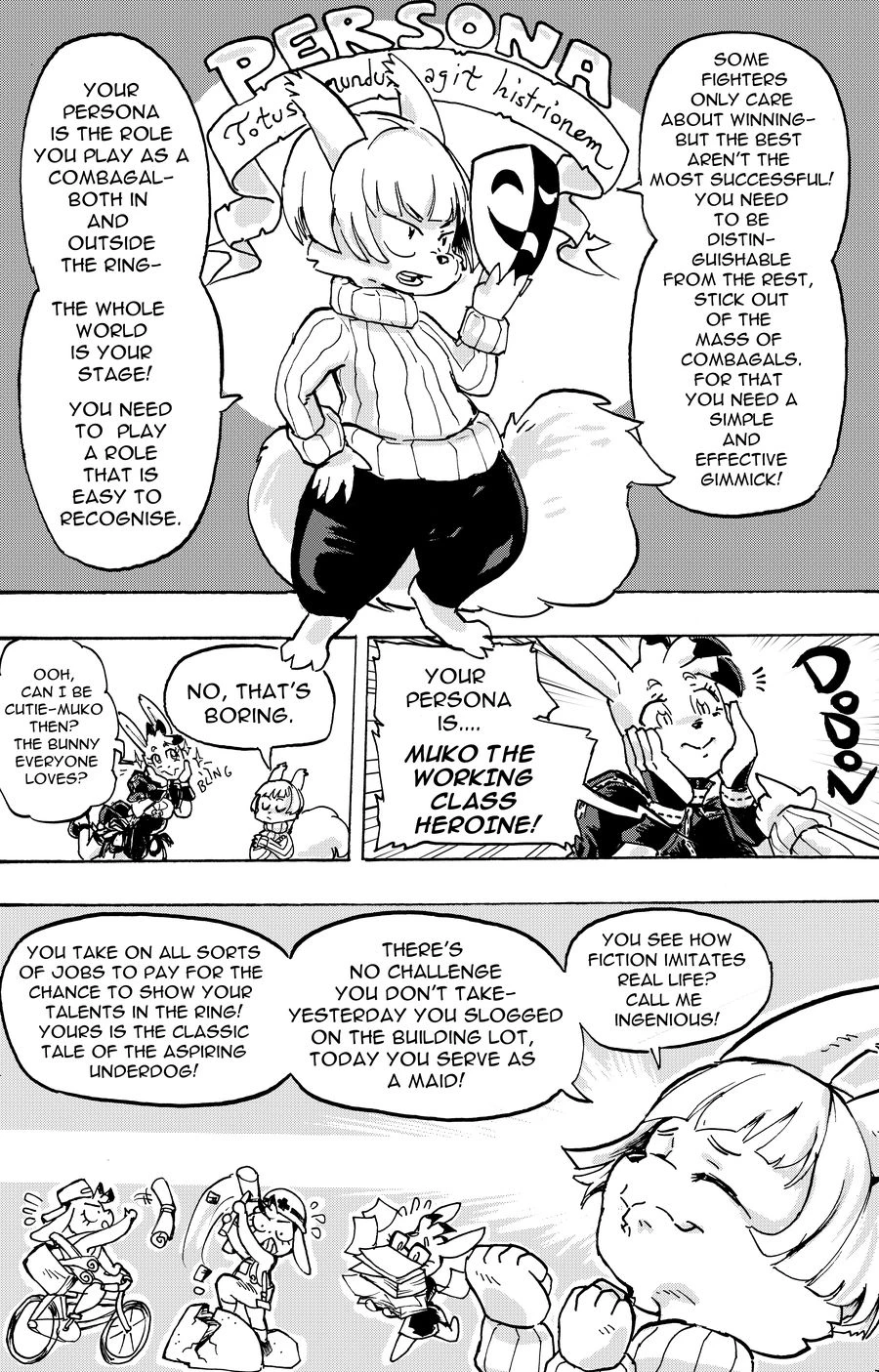 Furry Fight Chronicles 1-4 porn comic picture 49