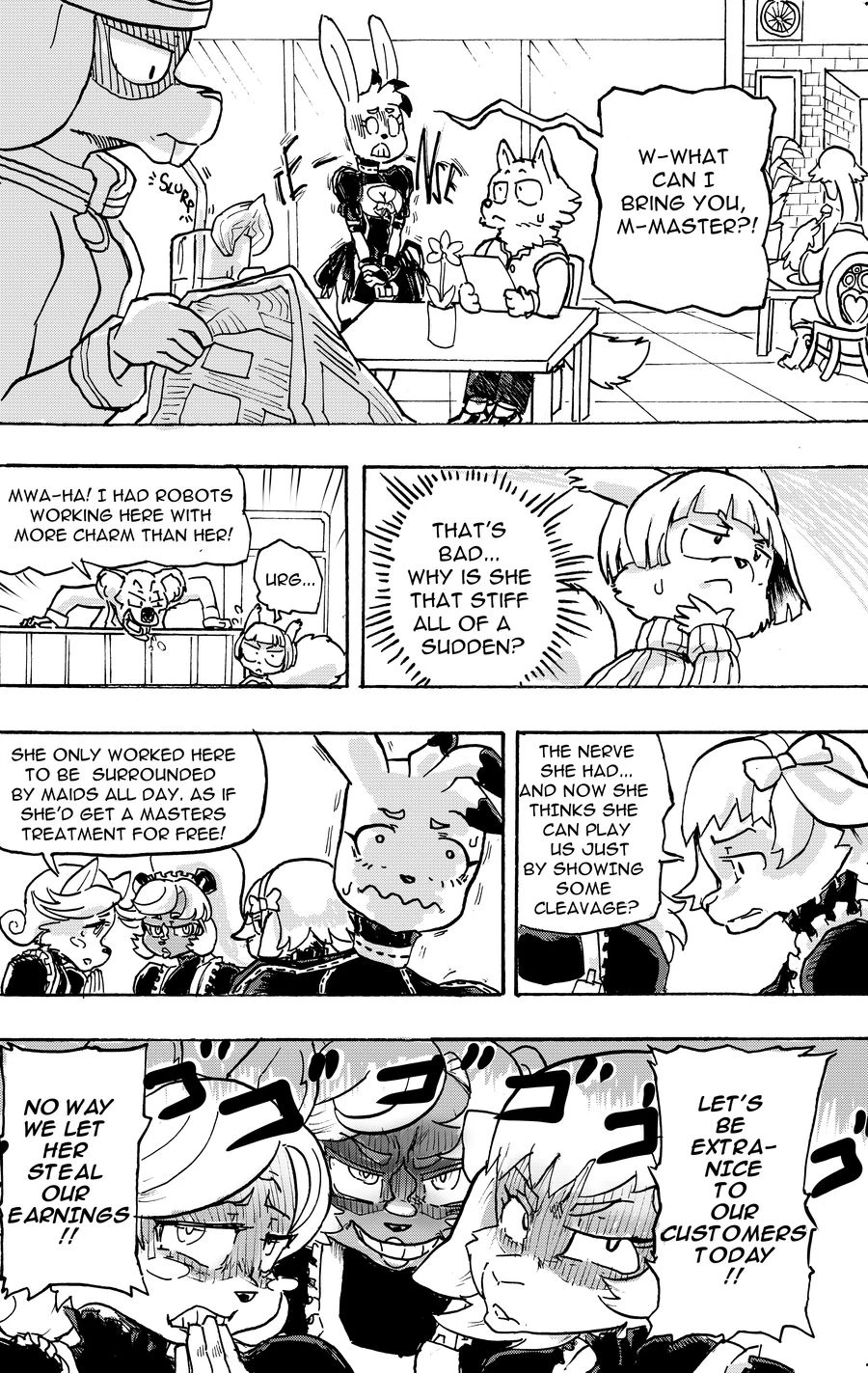 Furry Fight Chronicles 1-4 porn comic picture 51