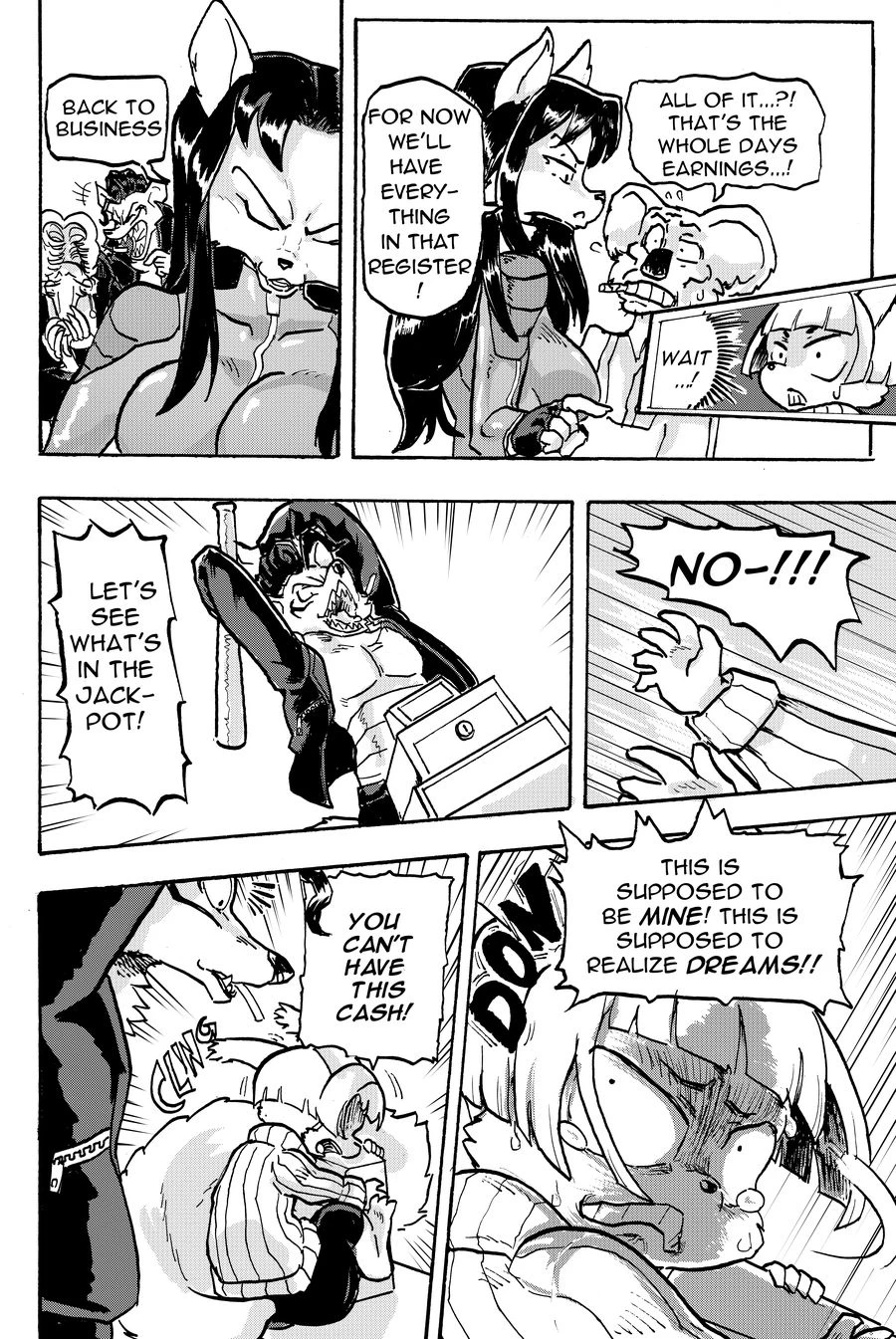 Furry Fight Chronicles 1-4 porn comic picture 71