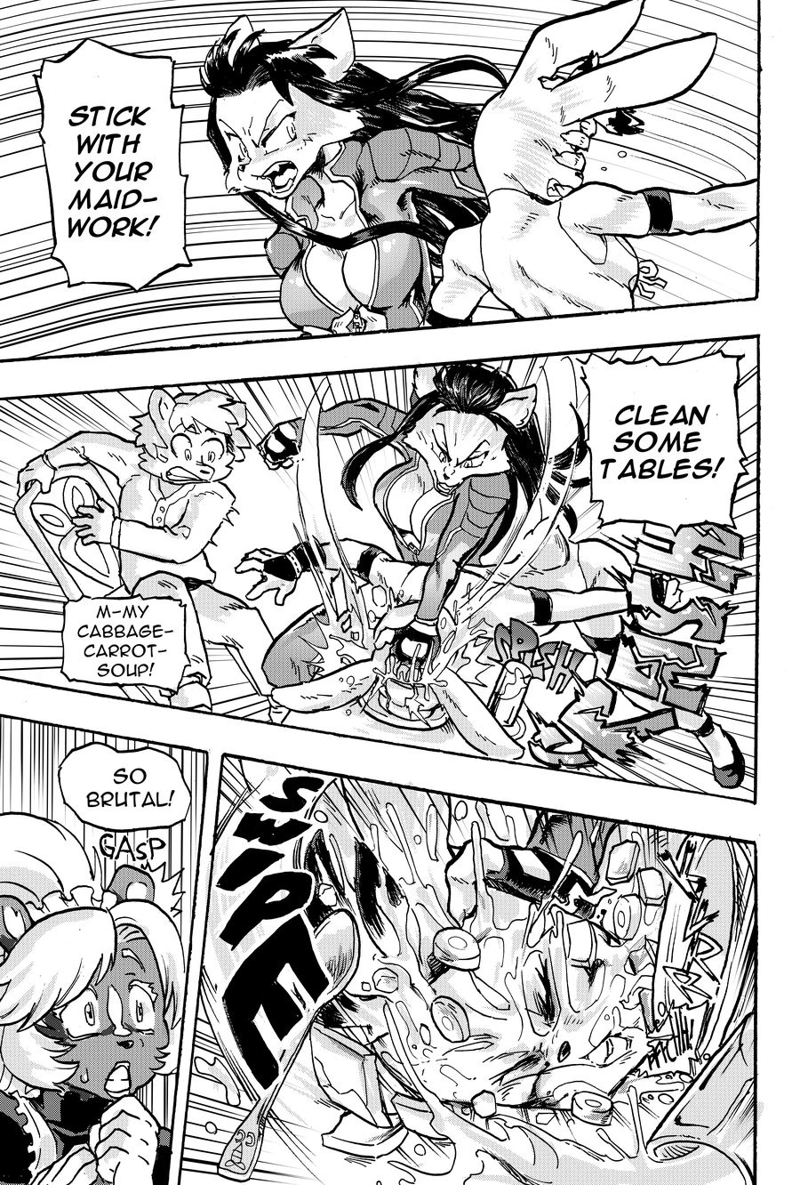 Furry Fight Chronicles 5 porn comic picture 17