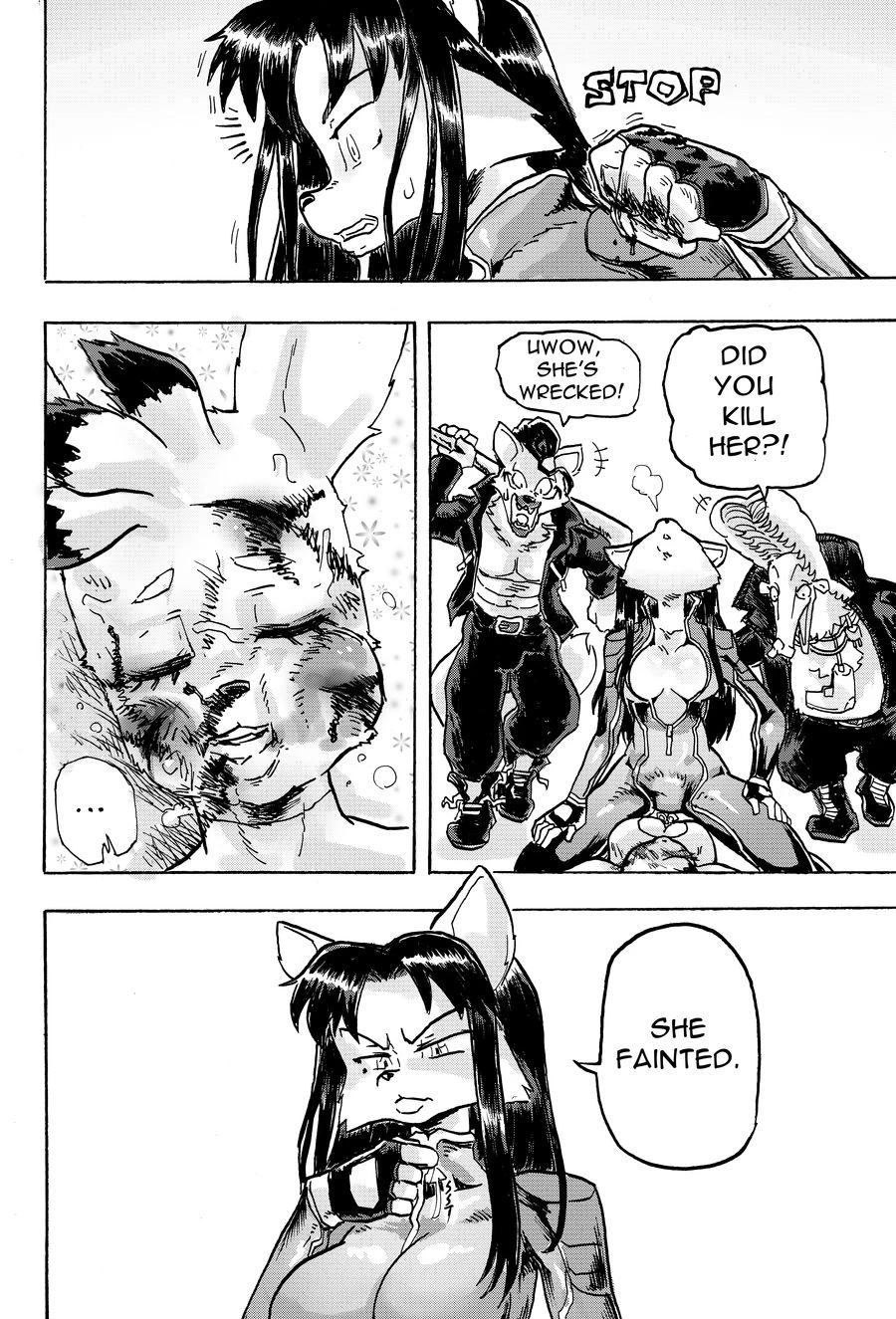 Furry Fight Chronicles 5 porn comic picture 26
