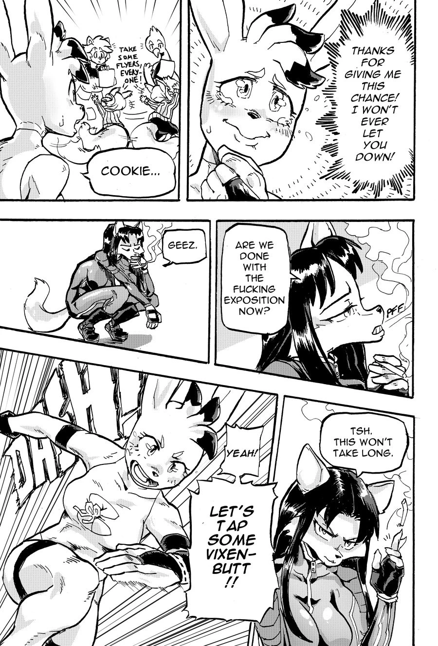Furry Fight Chronicles 5 porn comic picture 6