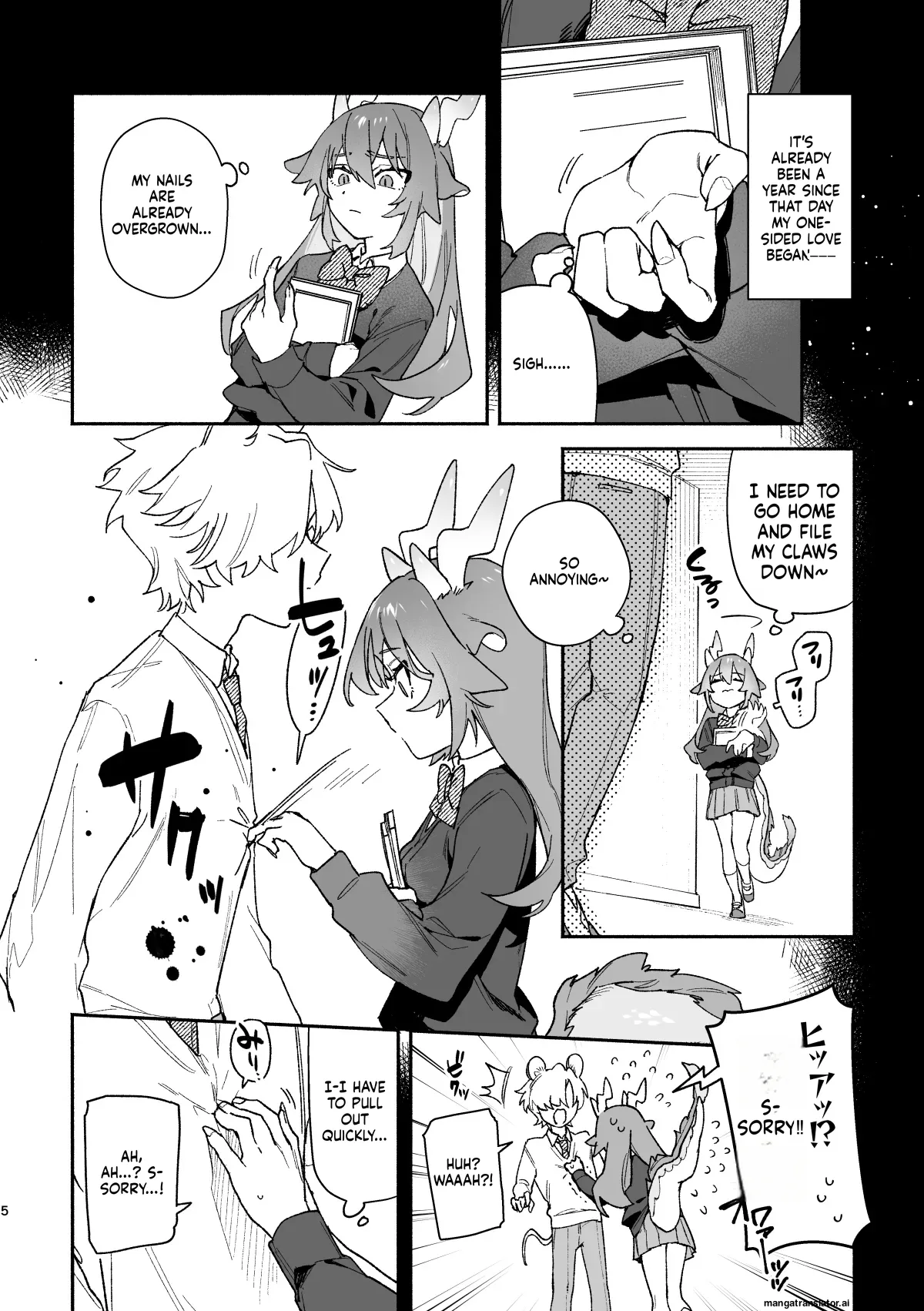 Ga uke. Midori Ryuu x Nezumi-kun porn comic picture 5