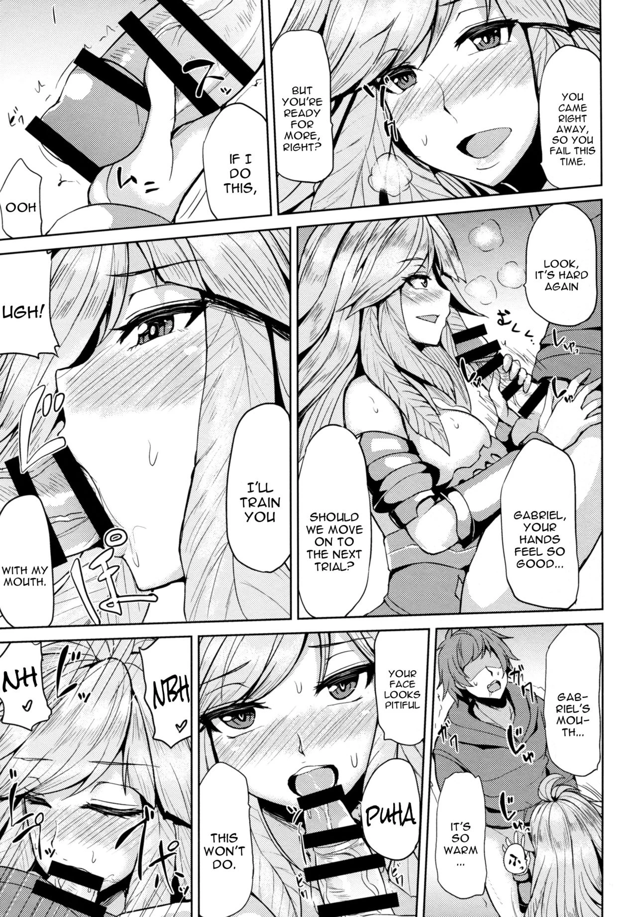 Gabriel no Himitsu no Shiren porn comic picture 6