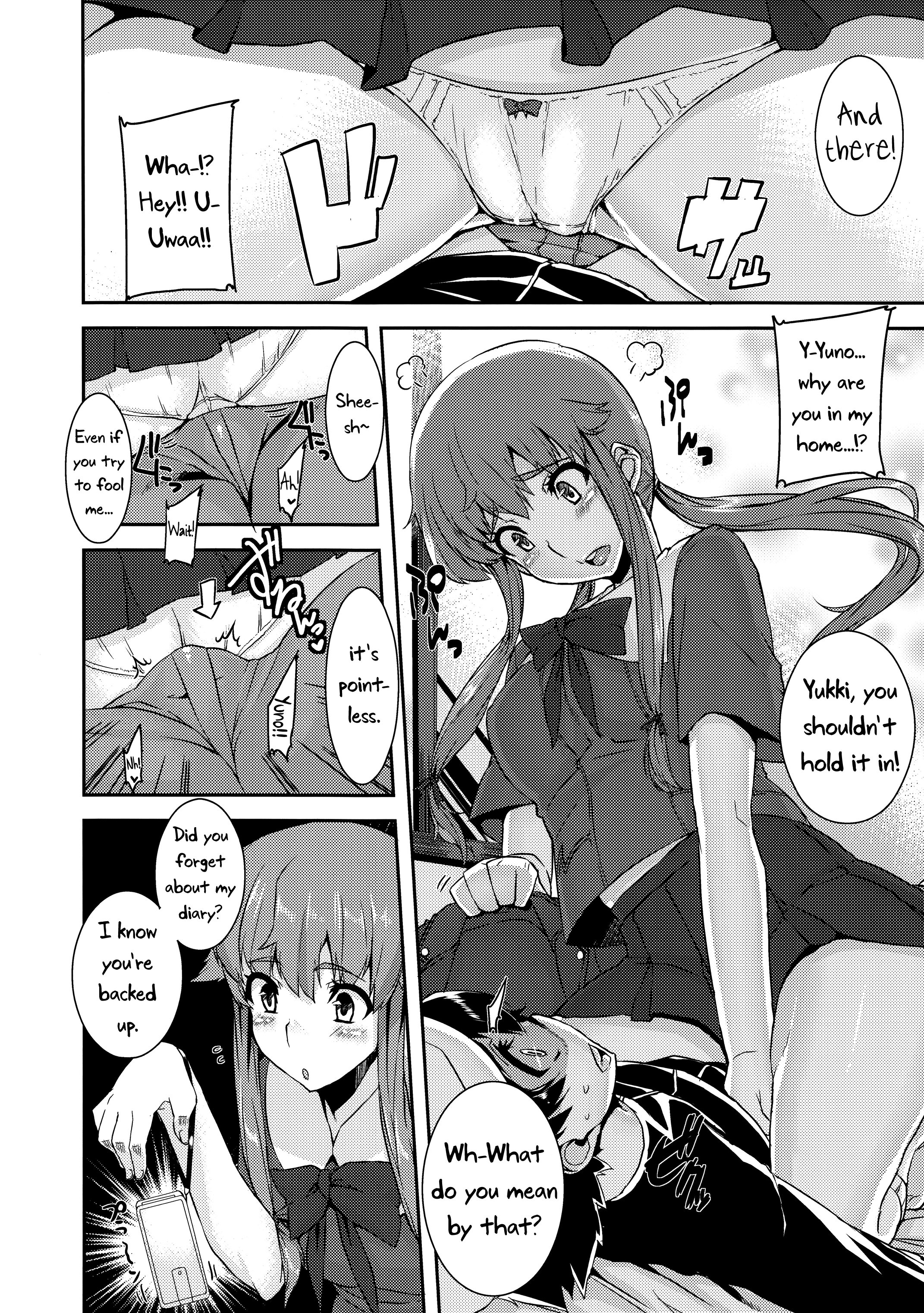Gaman Shinaide ne porn comic picture 5