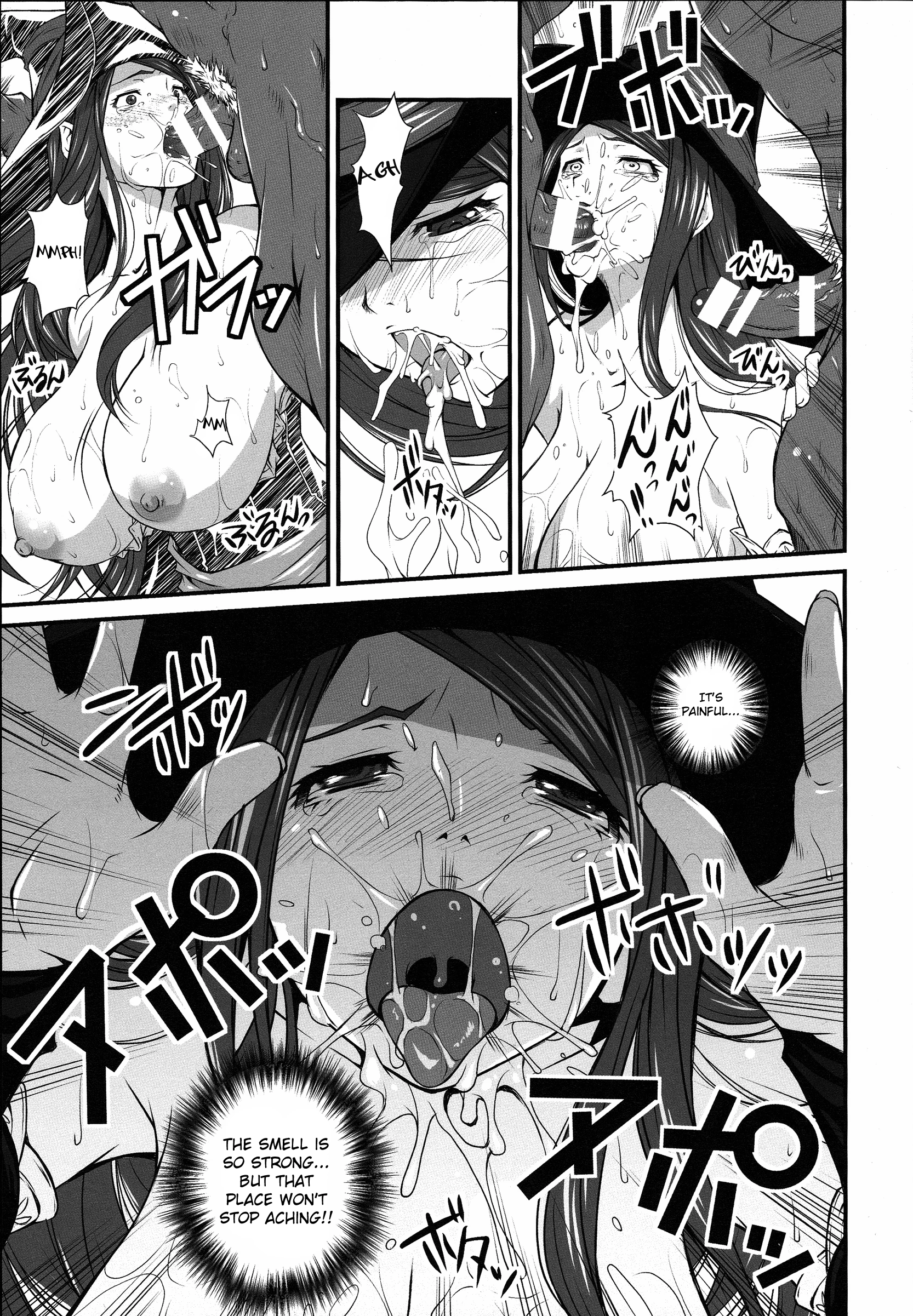 Gangbanged Sorceress porn comic picture 9