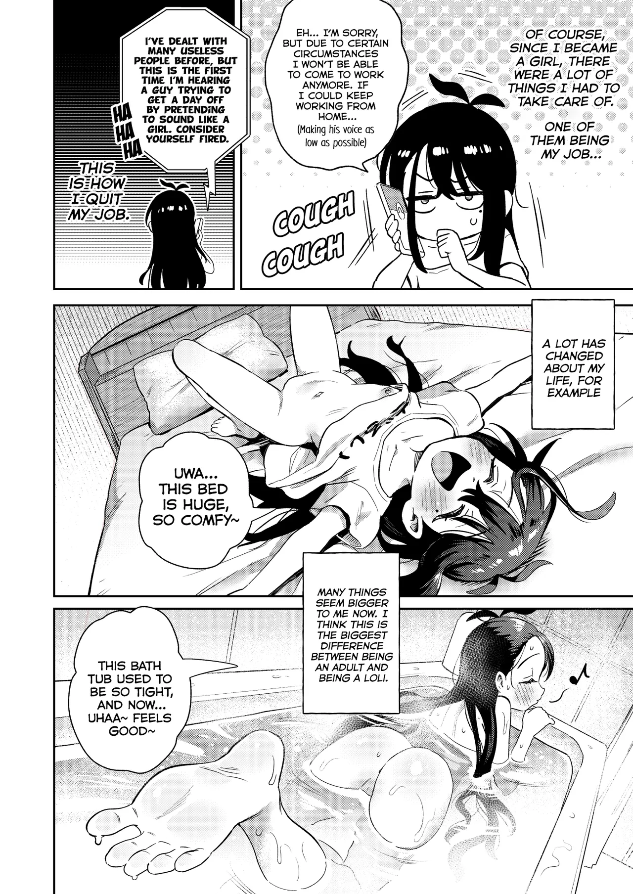 Gender Swap Masturbation Addict Onapet porn comic picture 14