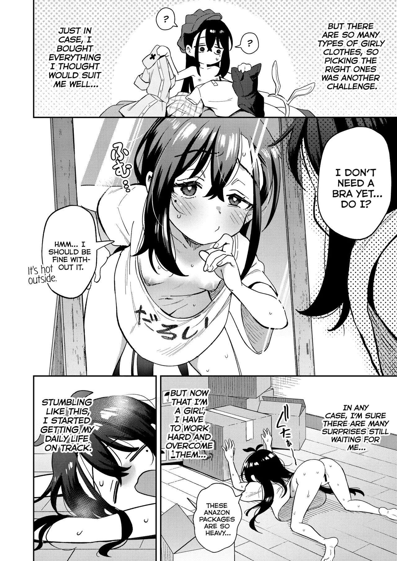 Gender Swap Masturbation Addict Onapet porn comic picture 16