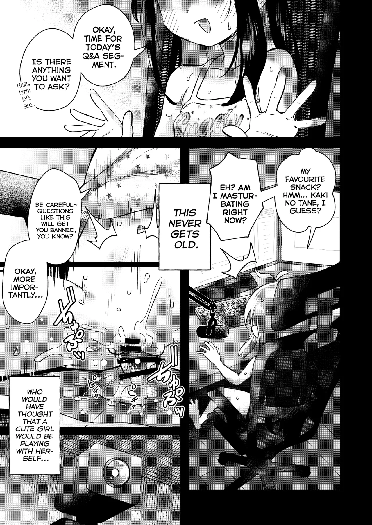 Gender Swap Masturbation Addict Onapet porn comic picture 3
