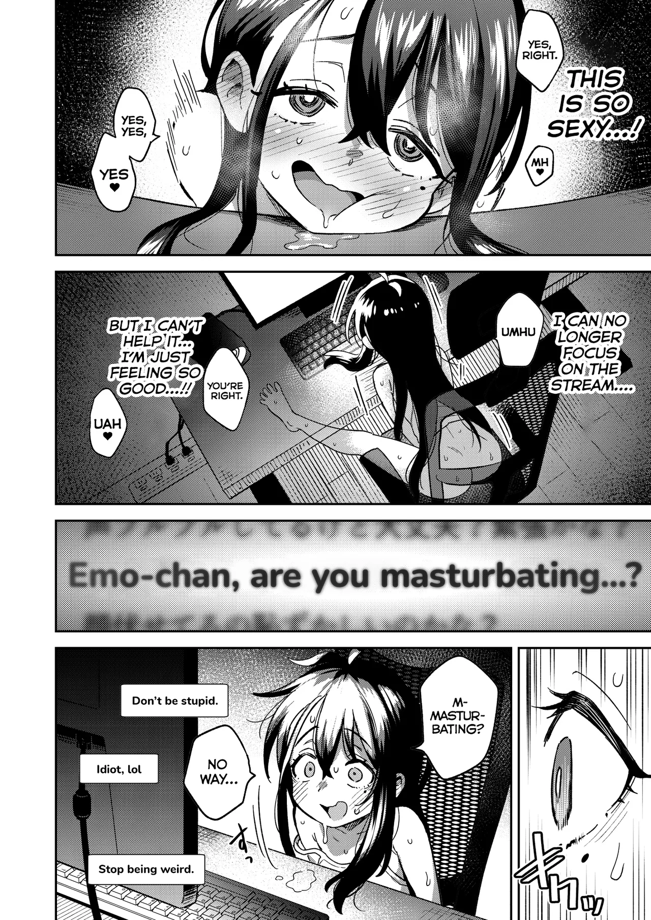 Gender Swap Masturbation Addict Onapet porn comic picture 38