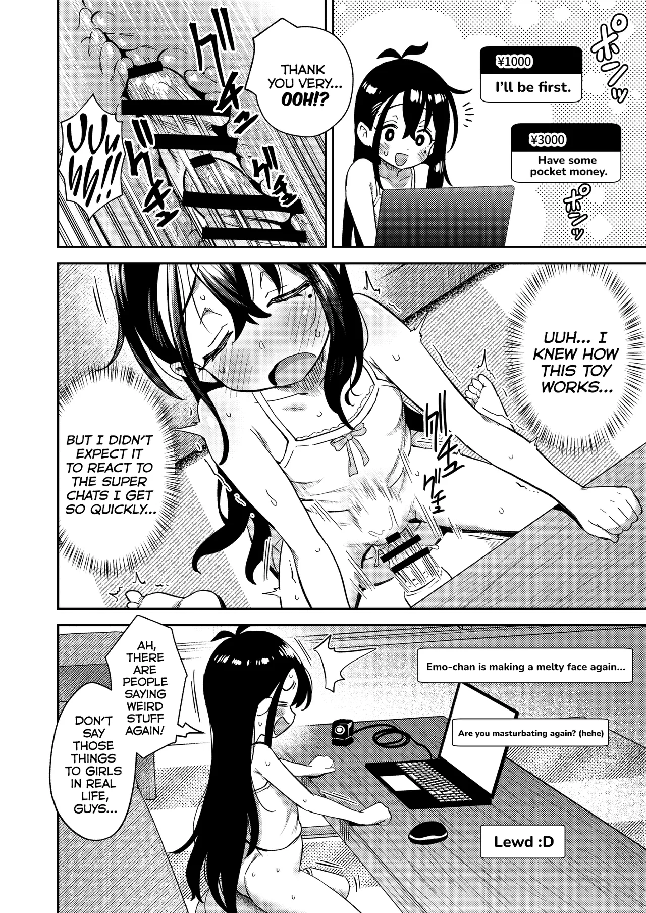 Gender Swap Masturbation Addict Onapet porn comic picture 48