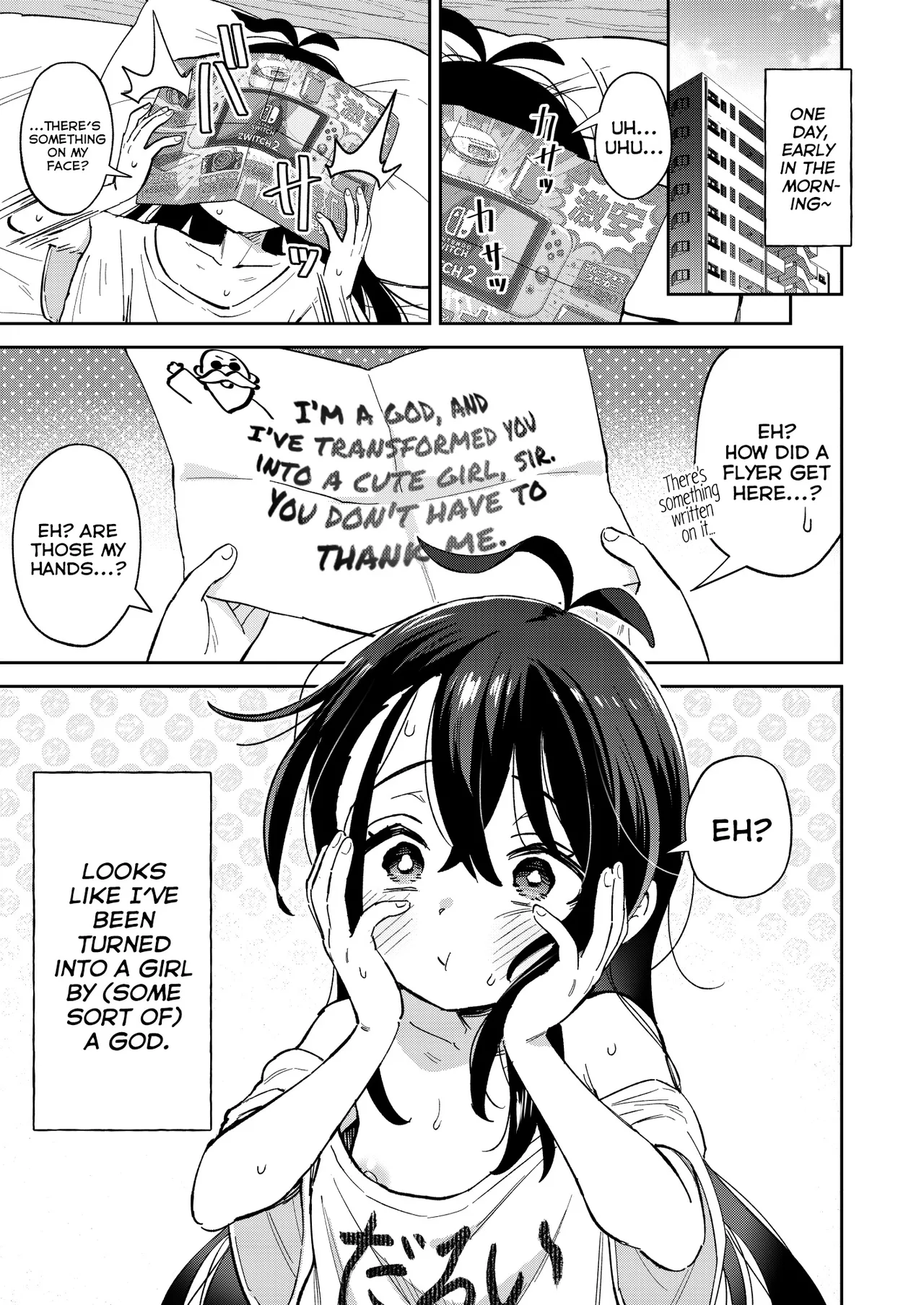Gender Swap Masturbation Addict Onapet porn comic picture 5