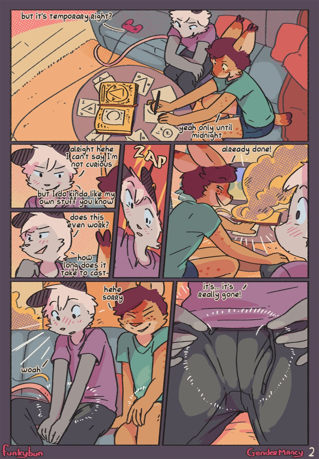 GenderMancy porn comic picture 2