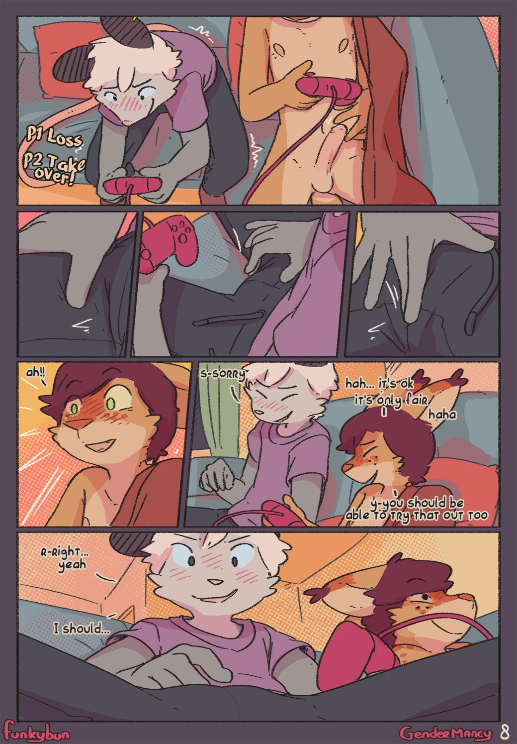 GenderMancy porn comic picture 8