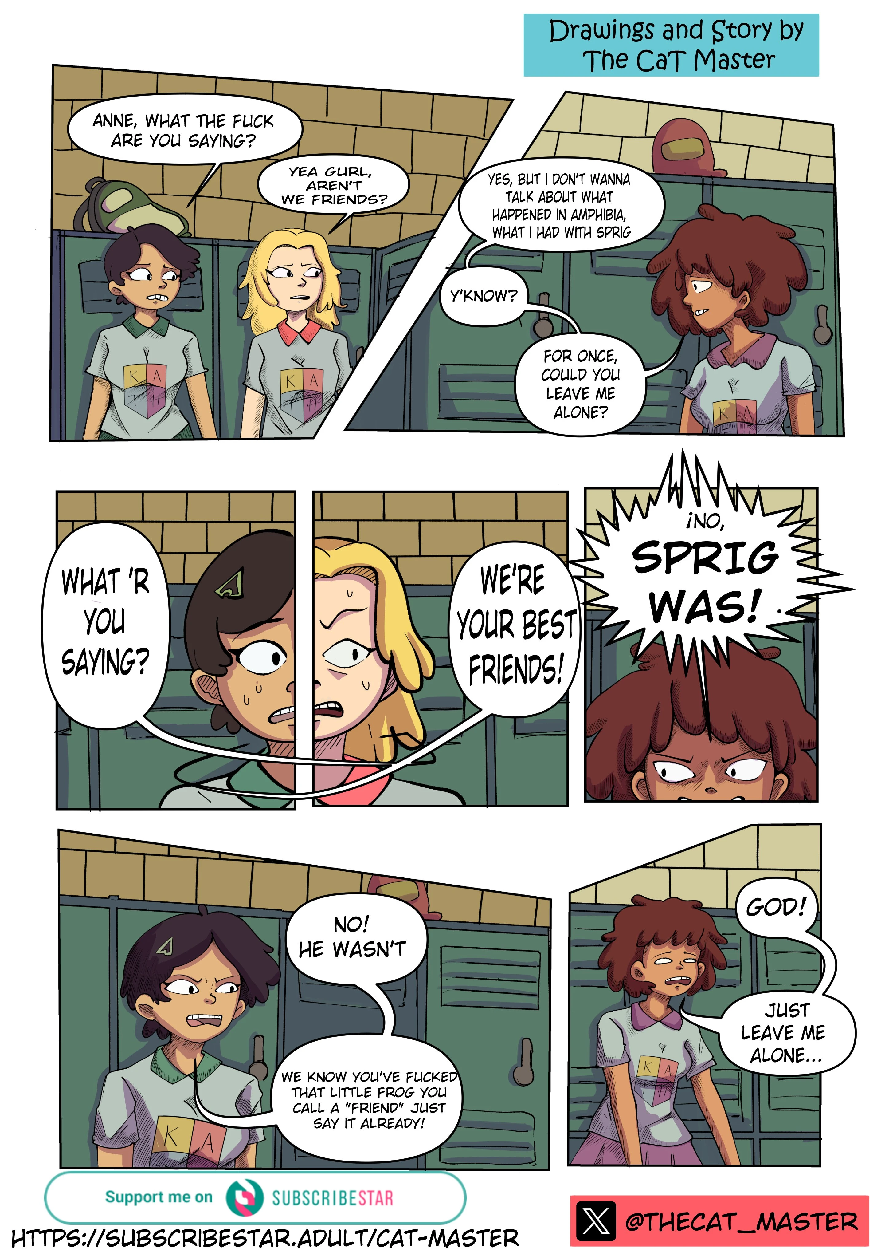 Gettin' Over Sprig porn comic picture 1