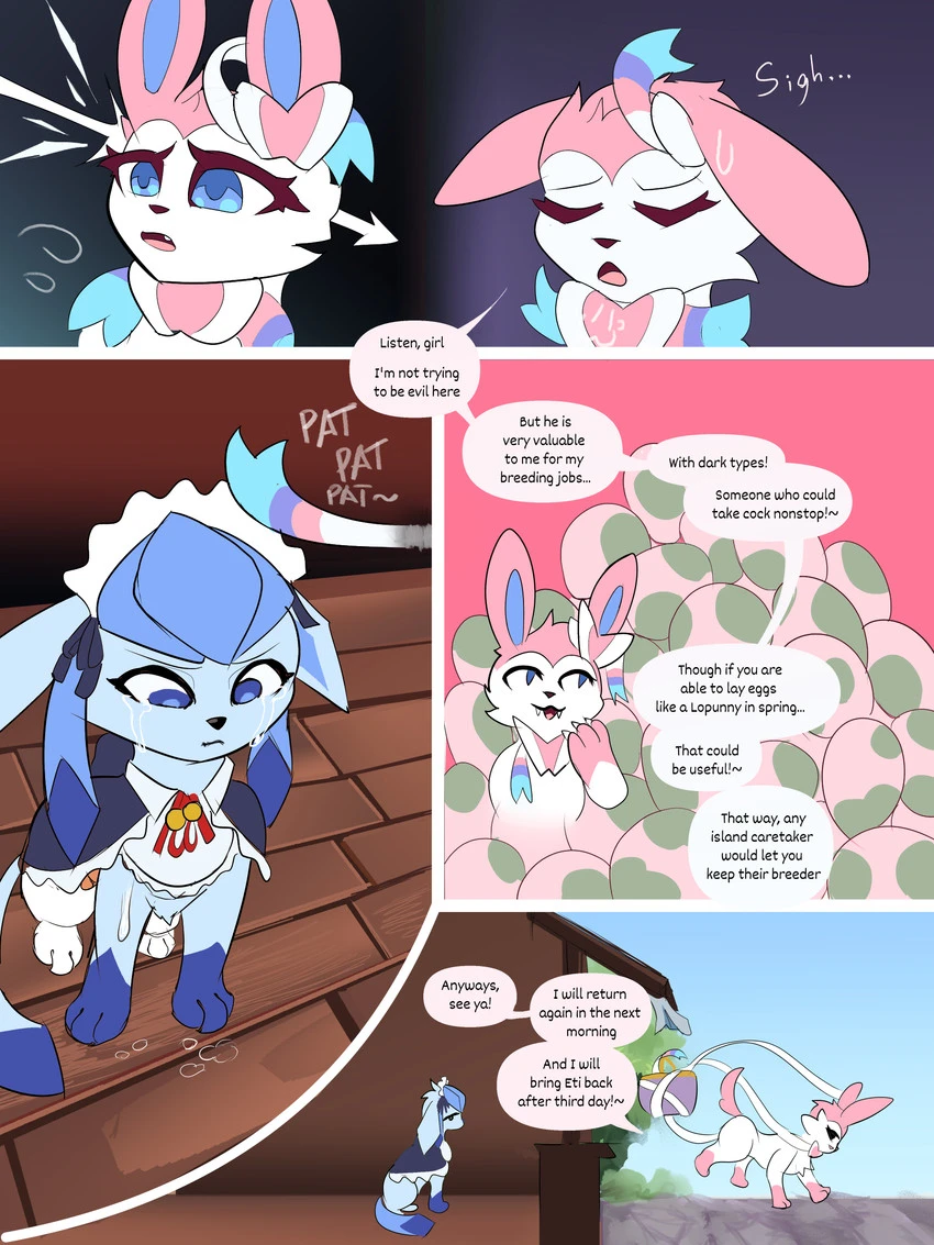 Glaceon In Love porn comic picture 40