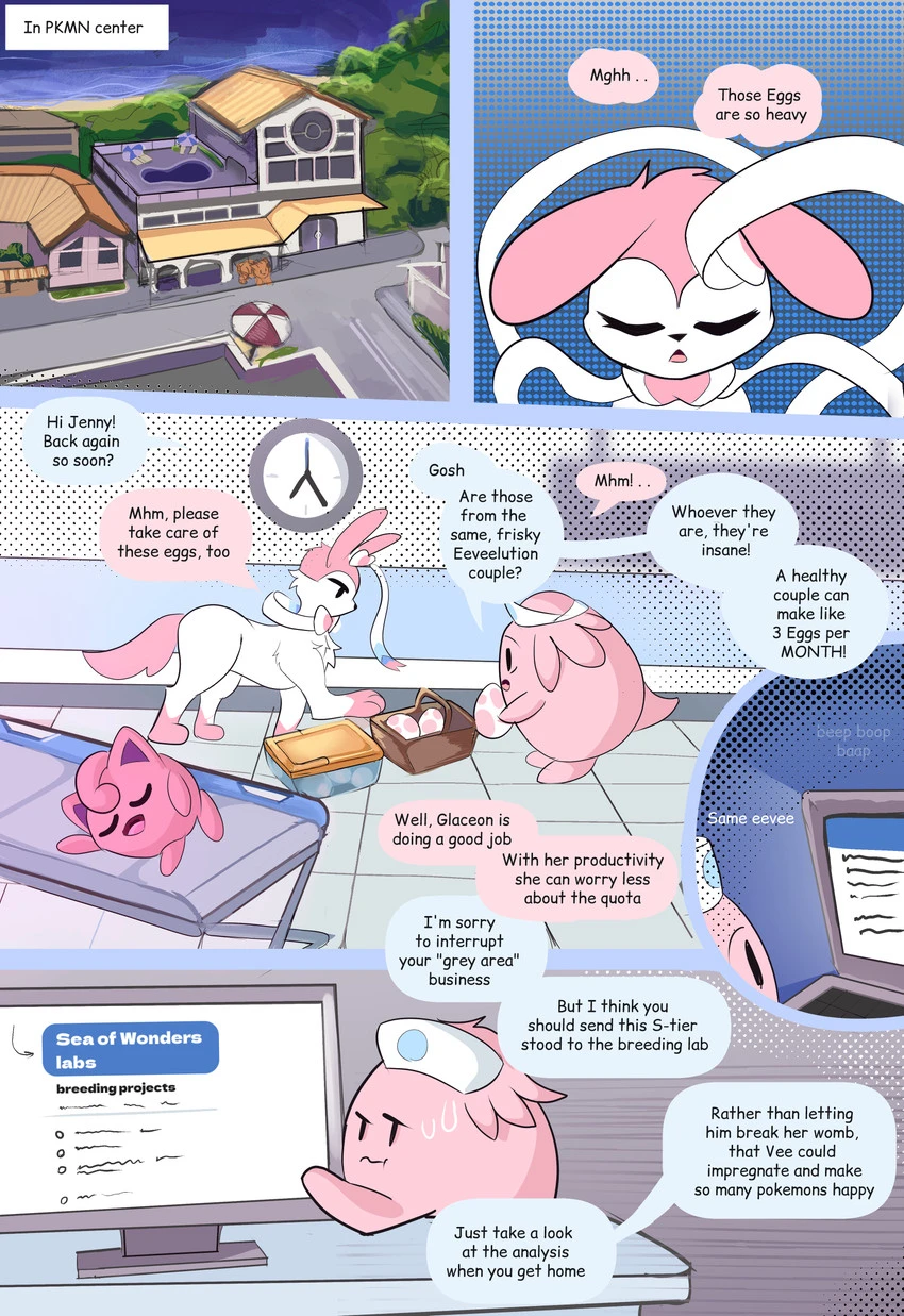 Glaceon In Love porn comic picture 57