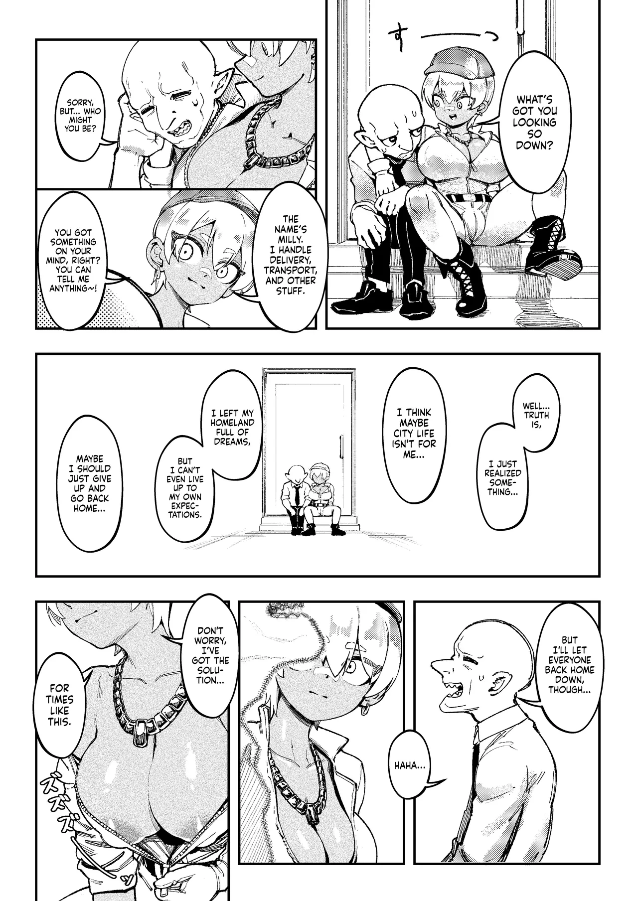 Goblin Sex Beast 2 porn comic picture 14