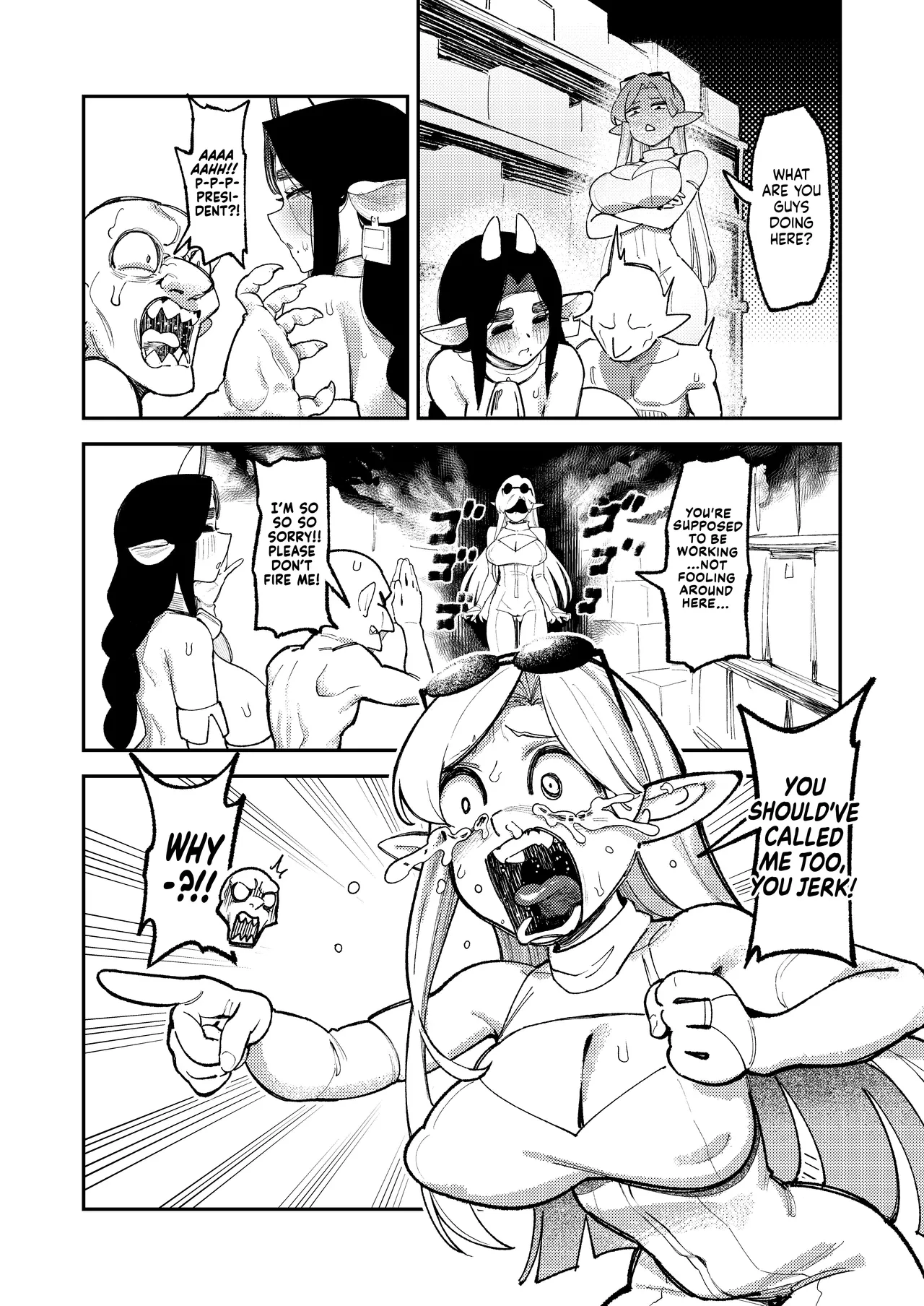 Goblin Sex Beast 2 porn comic picture 39