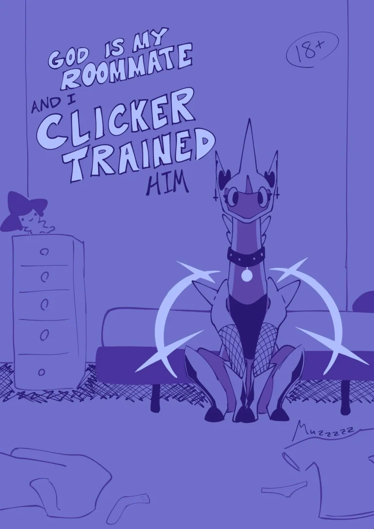 God is My Roommate and I Clicker Trained Him (Ongoing) porn comic picture 1