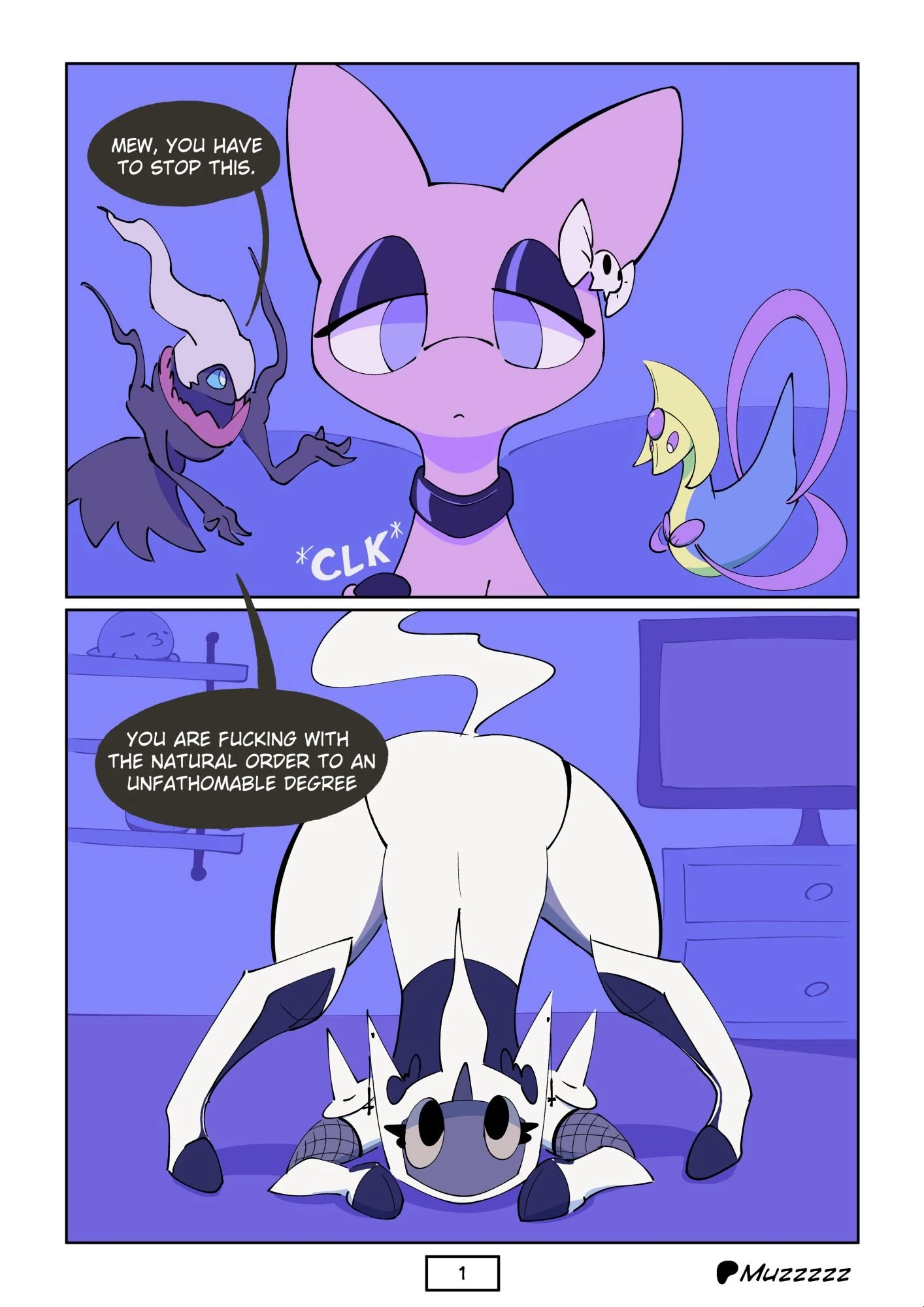 God is My Roommate and I Clicker Trained Him (Ongoing) porn comic picture 2