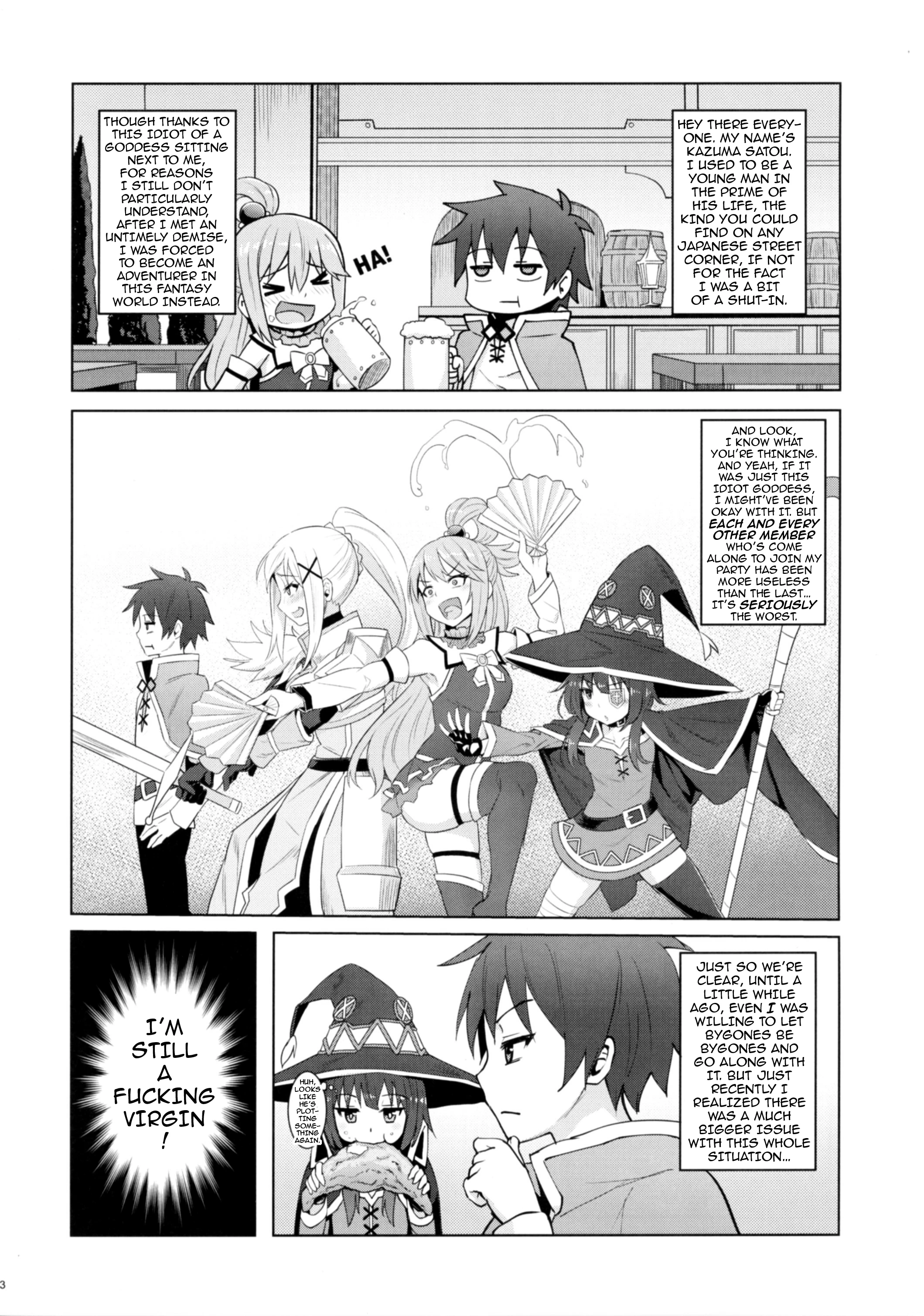 God’s Blessings on This Corrupted Female Knight! (Decensored) porn comic picture 2