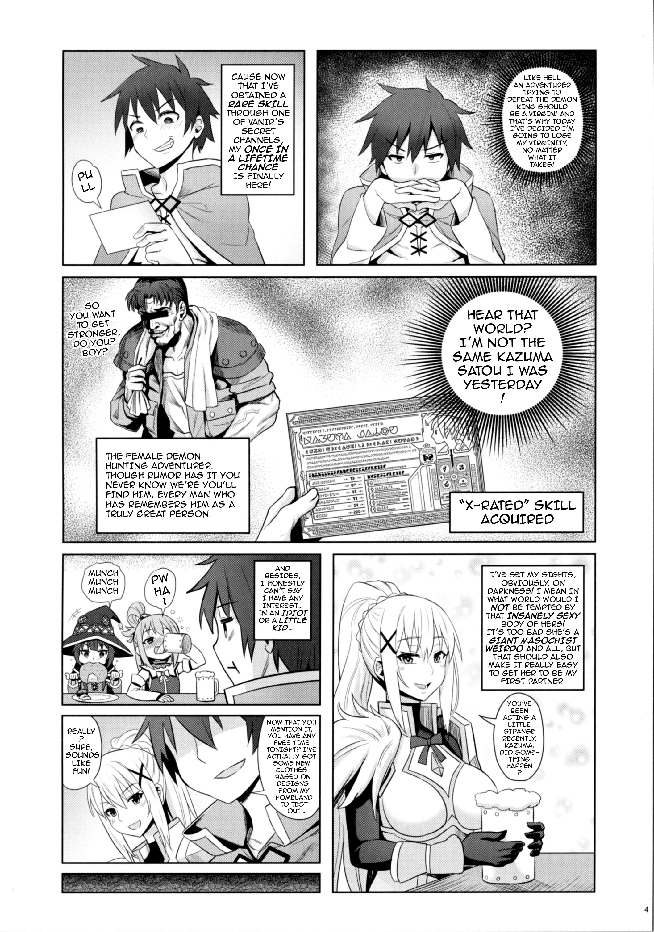 God’s Blessings on This Corrupted Female Knight! (Decensored) porn comic picture 3