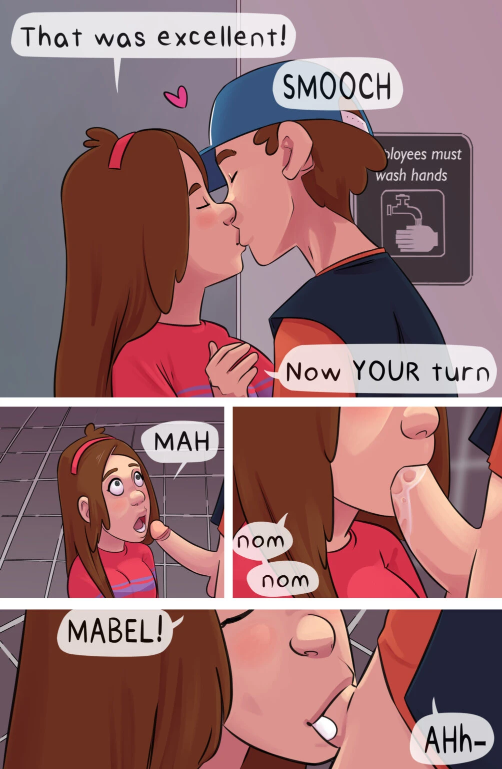 Gravity Falls Porn Parody 4 porn comic picture 11