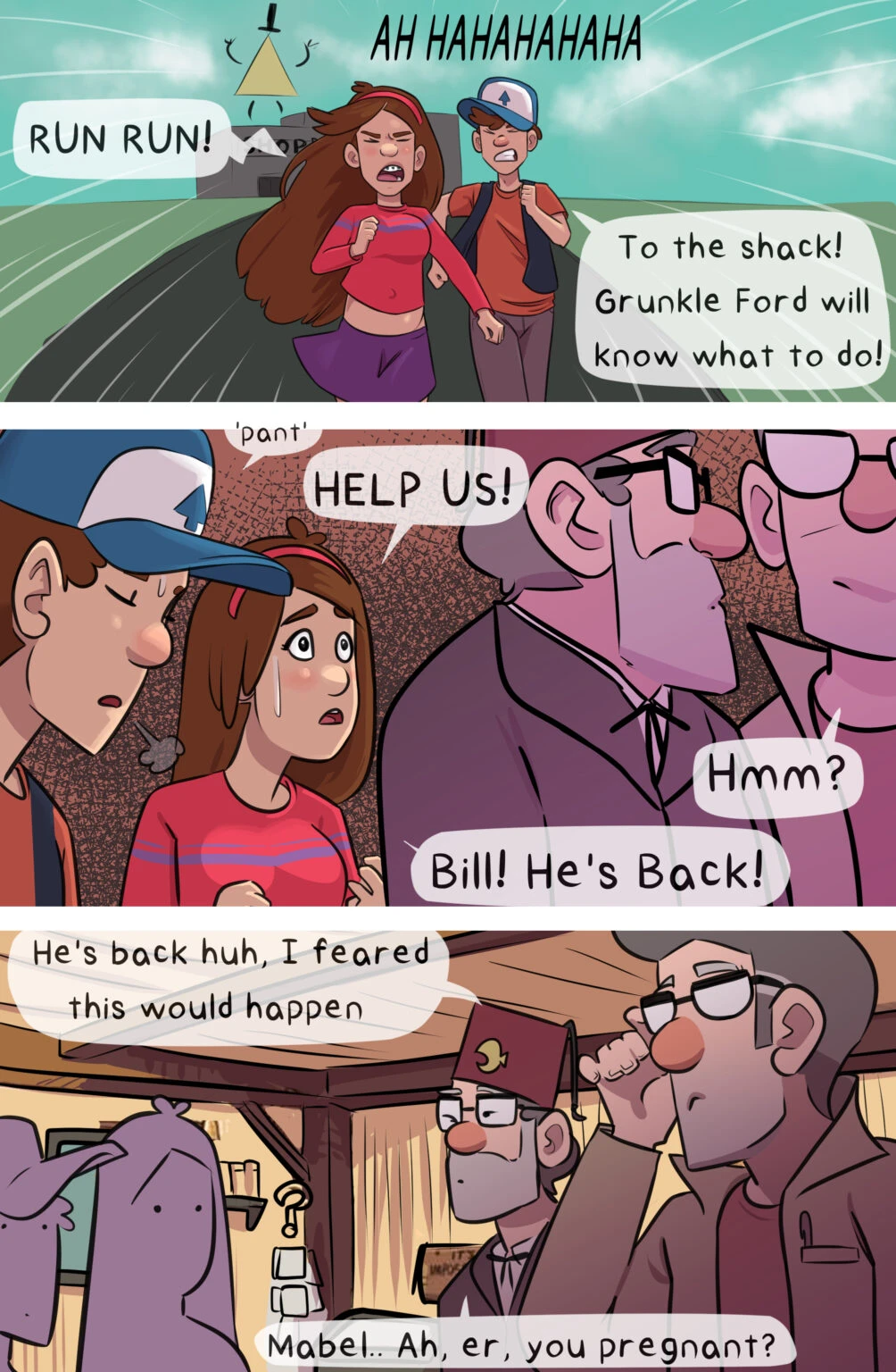Gravity Falls Porn Parody 4 porn comic picture 19