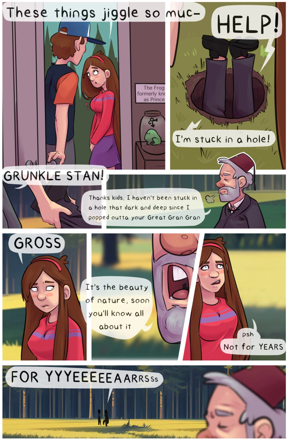 Gravity Falls Porn Parody 4 porn comic picture 6
