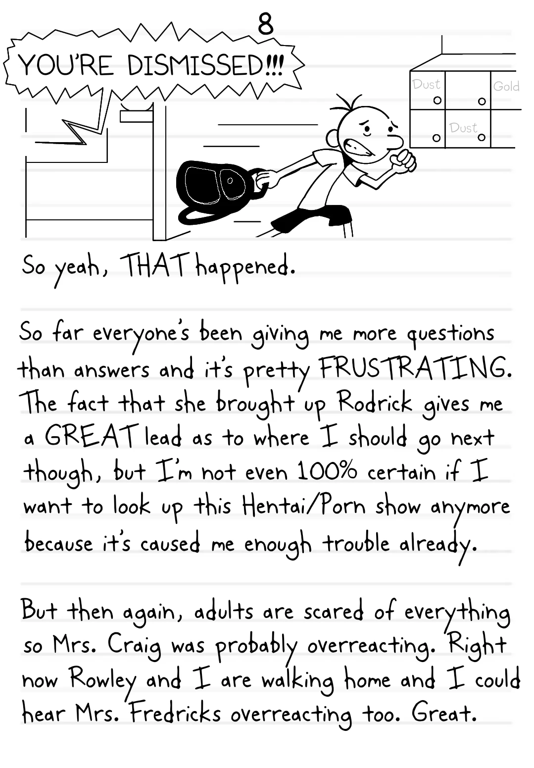 Greg Browses Rule34 porn comic picture 10
