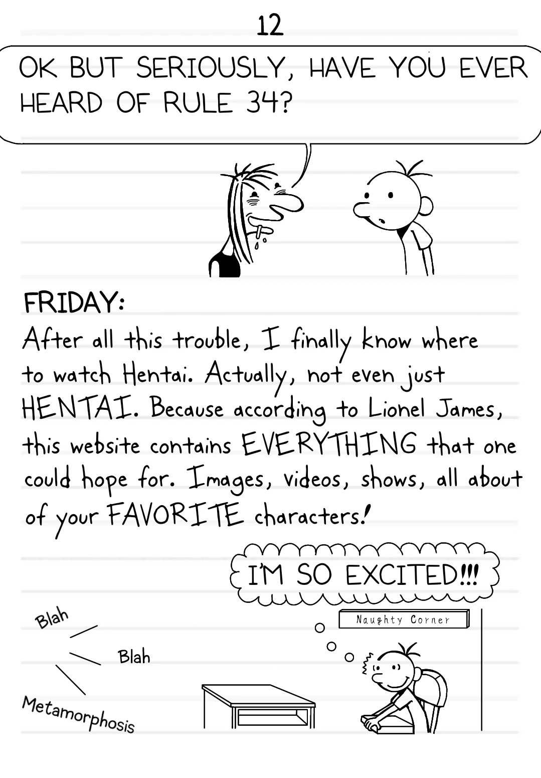 Greg Browses Rule34 porn comic picture 14