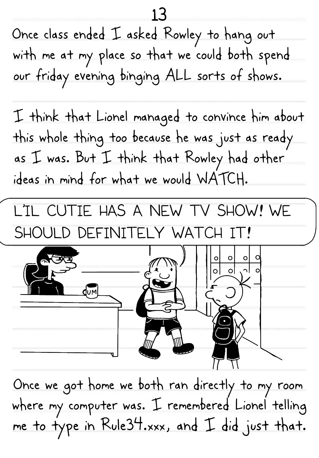 Greg Browses Rule34 porn comic picture 15
