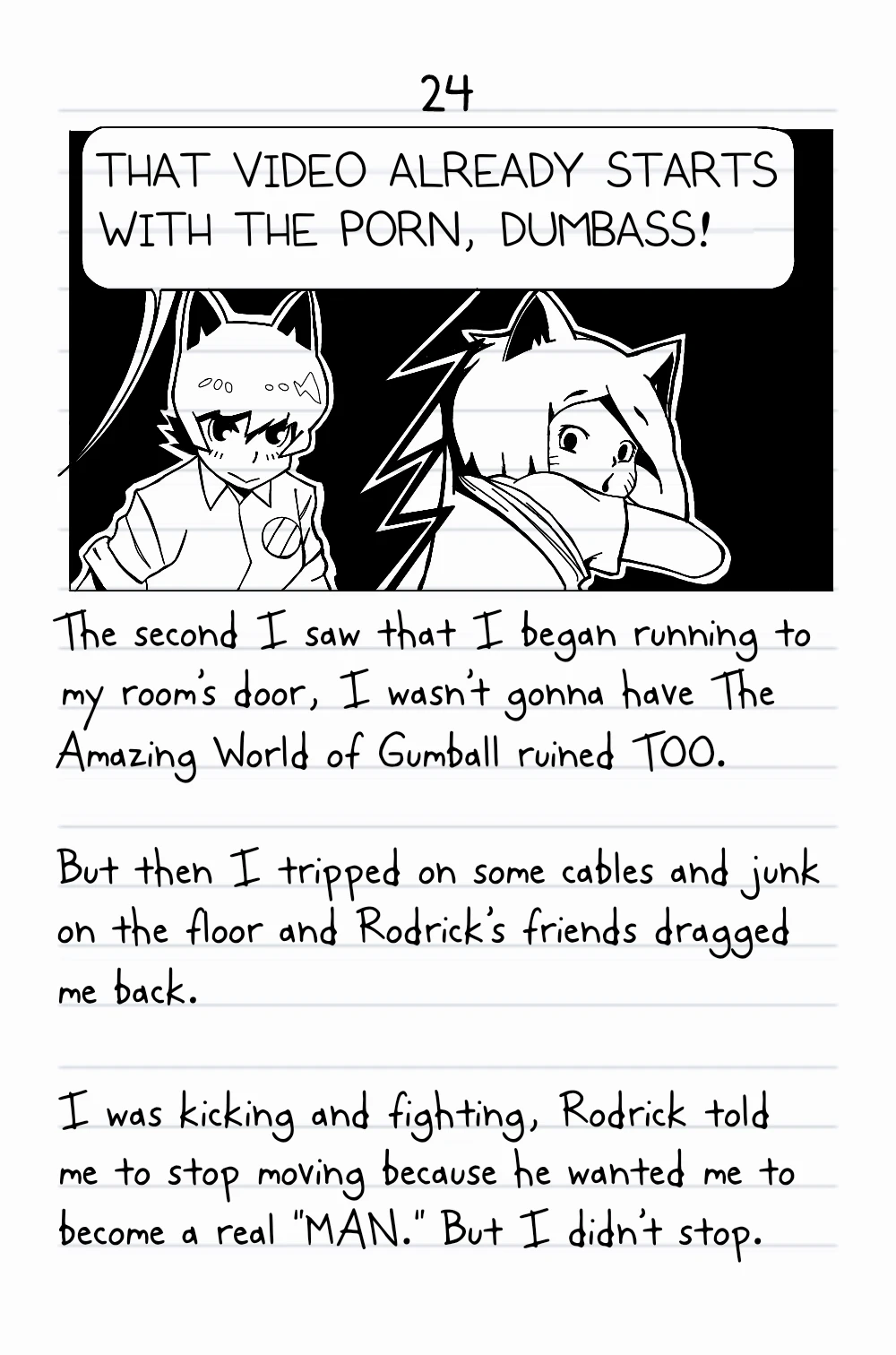 Greg Browses Rule34 porn comic picture 26