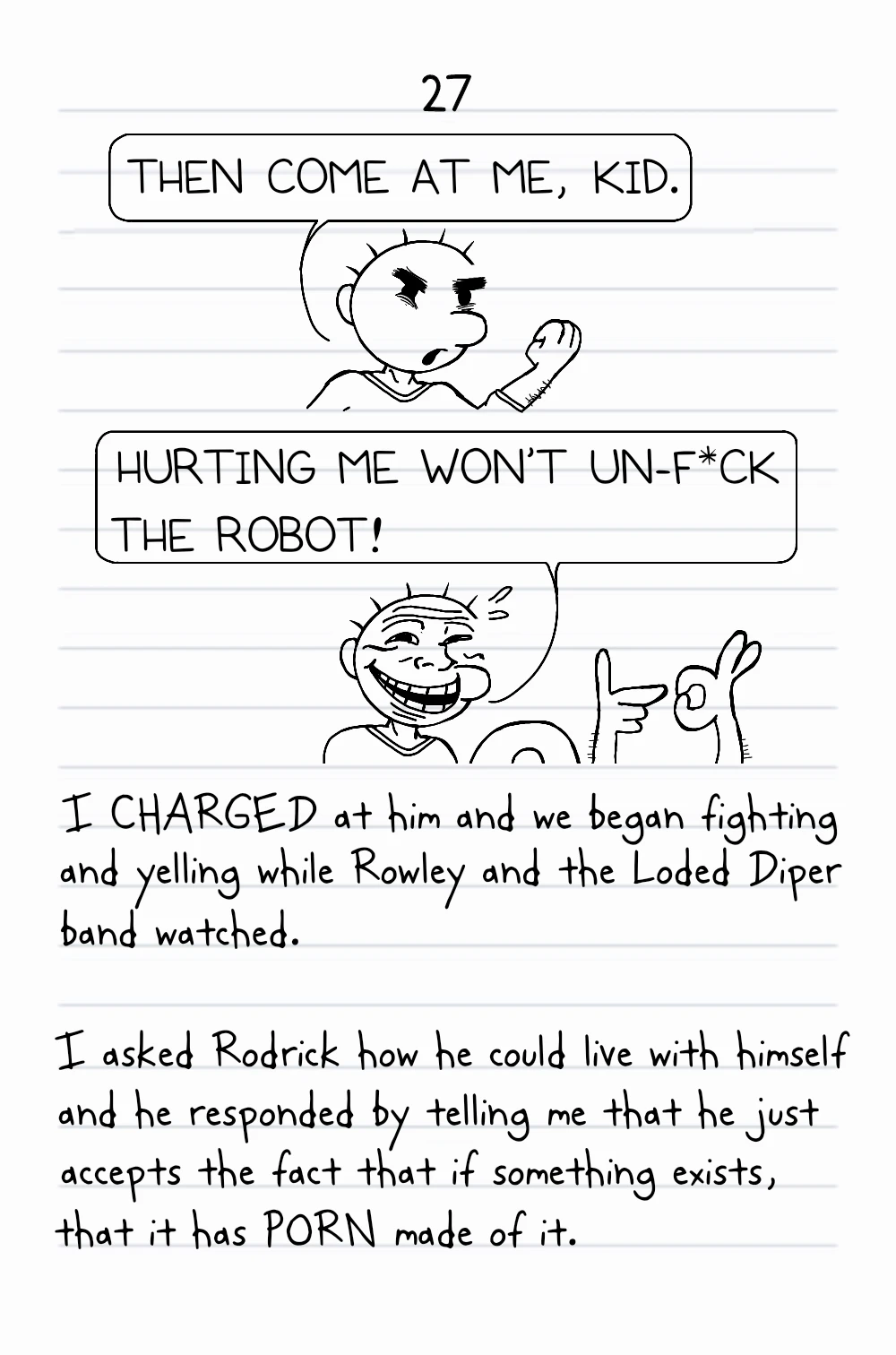 Greg Browses Rule34 porn comic picture 29
