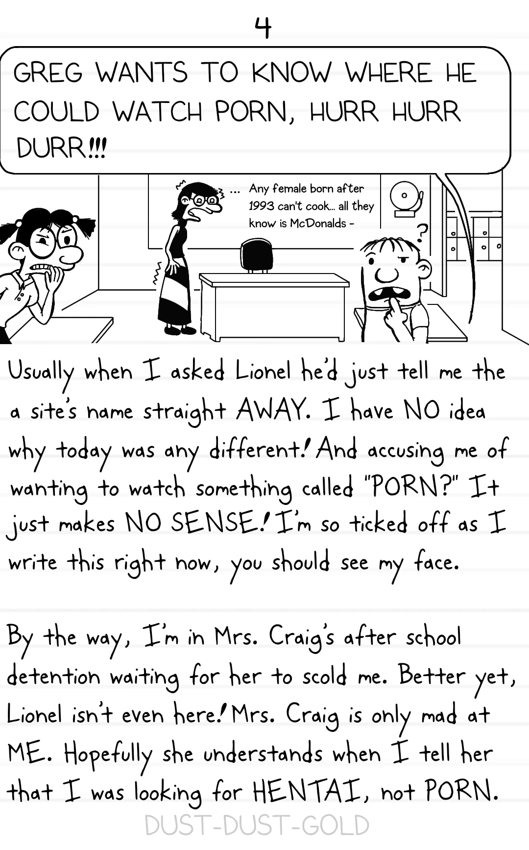 Greg Browses Rule34 porn comic picture 6