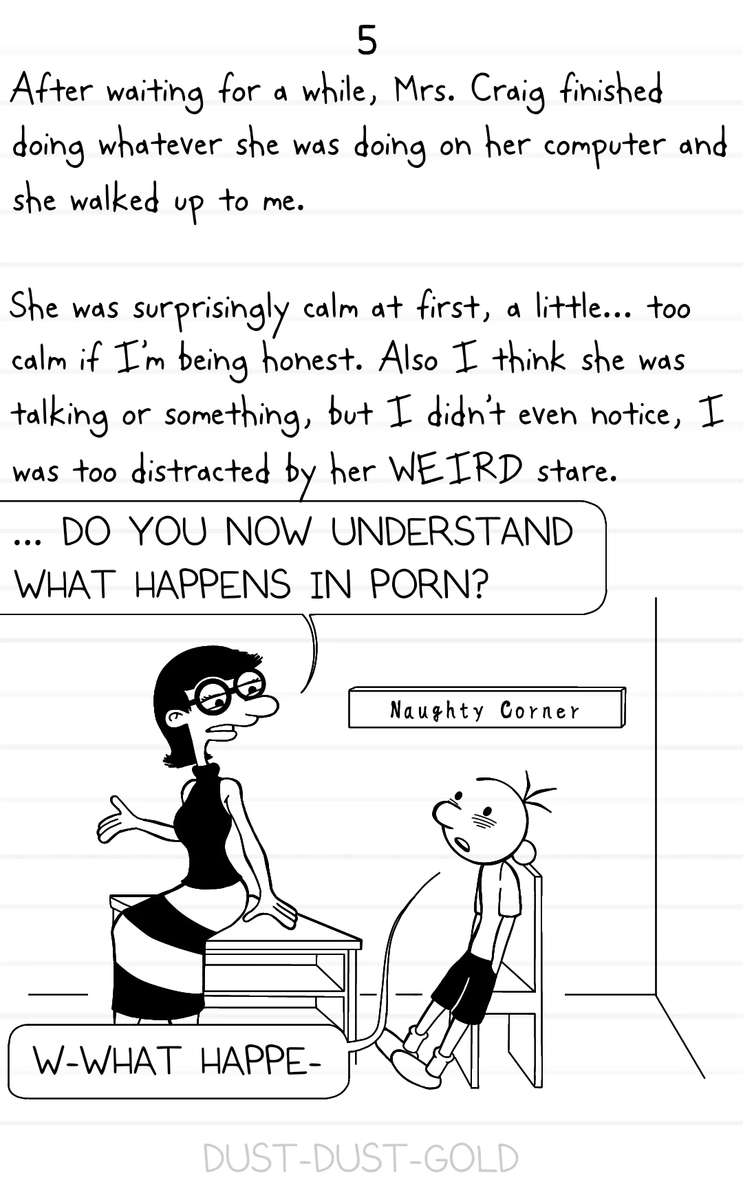 Greg Browses Rule34 porn comic picture 7