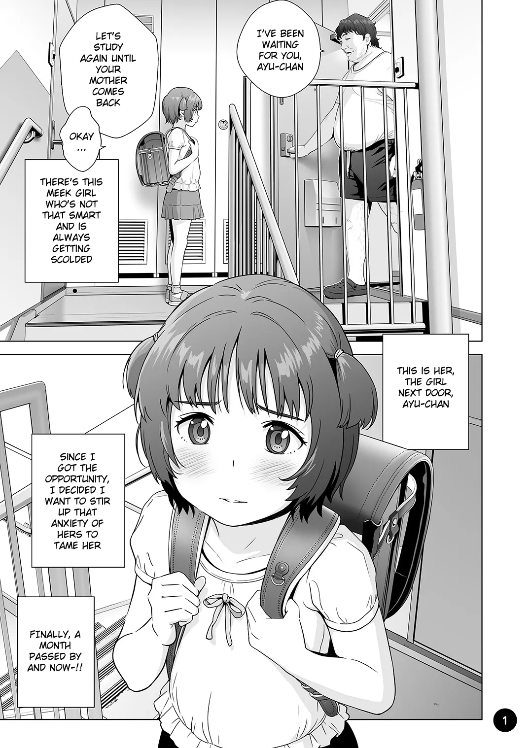 Gullible Ayu-chan gets tricked porn comic picture 2