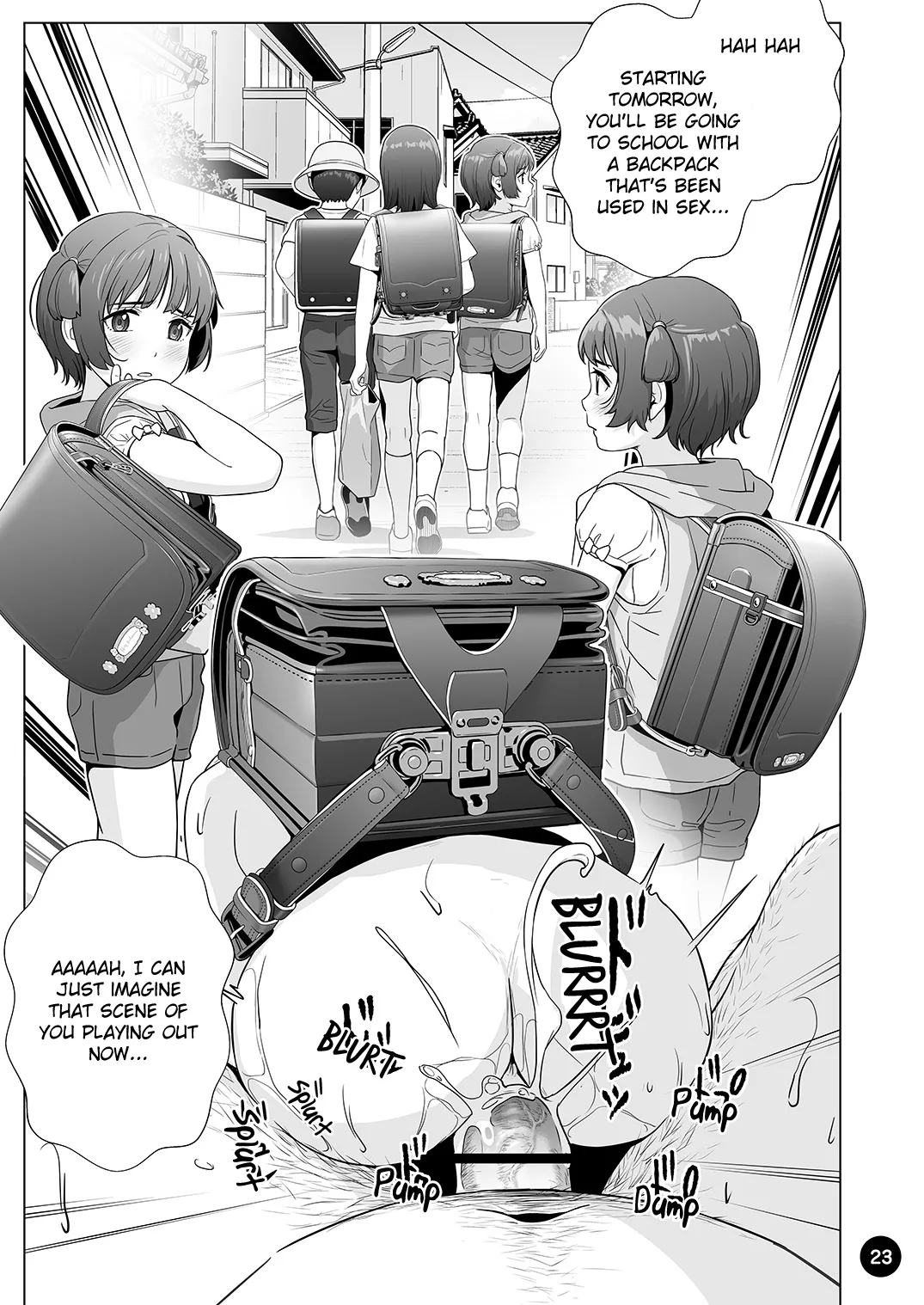 Gullible Ayu-chan gets tricked porn comic picture 24
