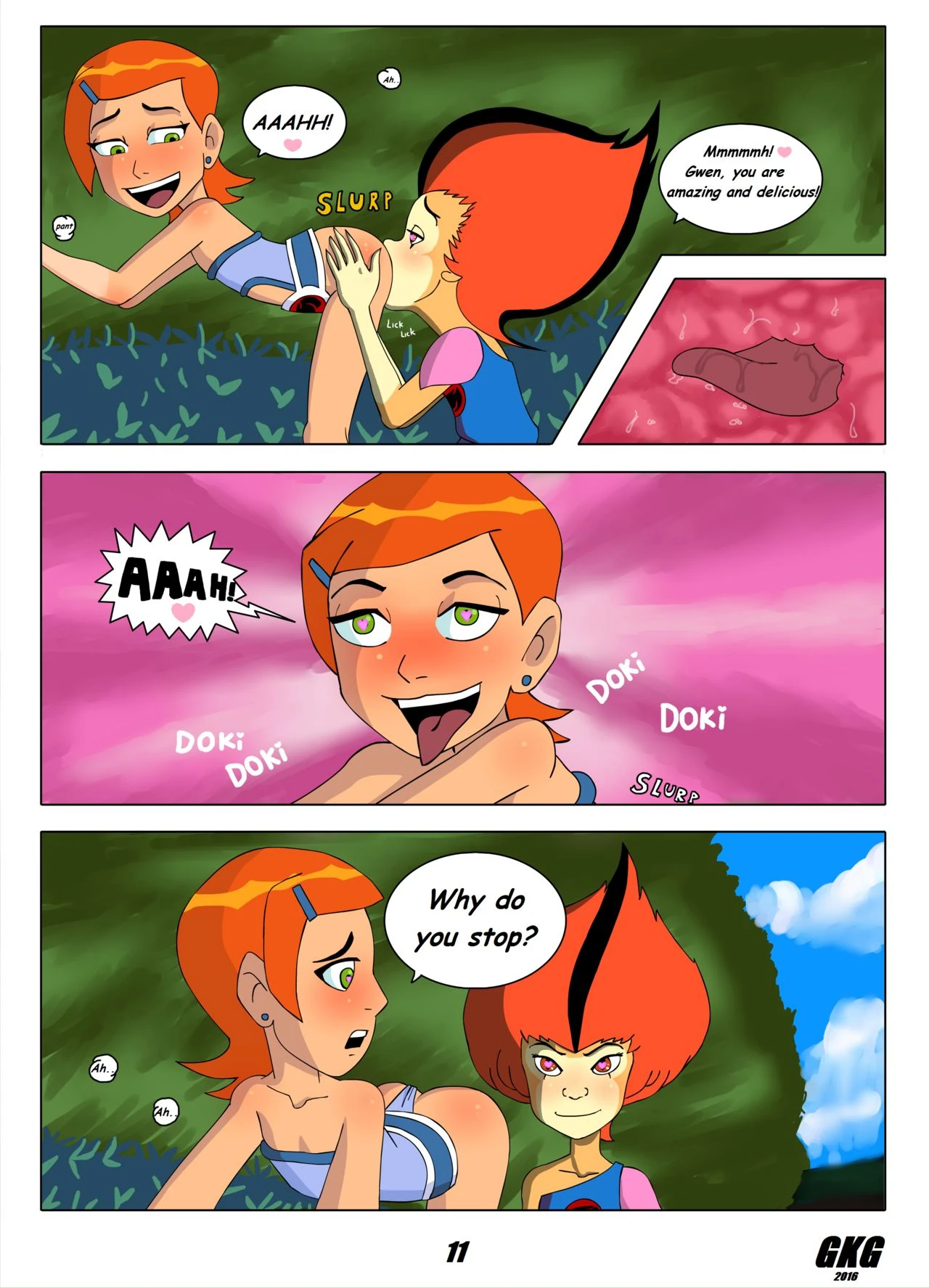 Gwen the Lord of the Thundercats porn comic picture 11
